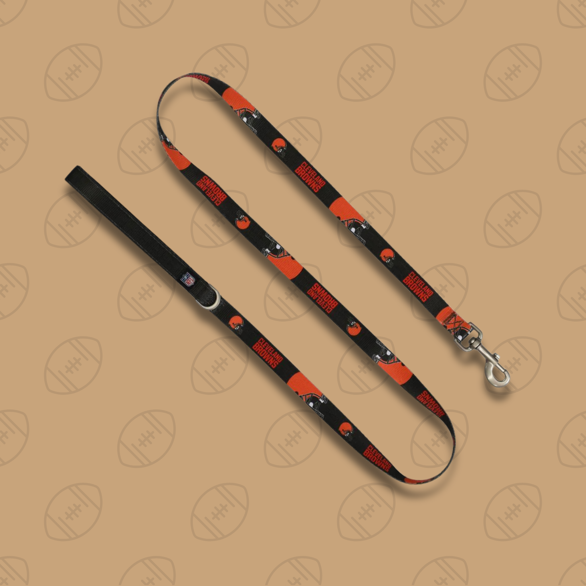 Little Earth Cleveland Browns Dog Leash