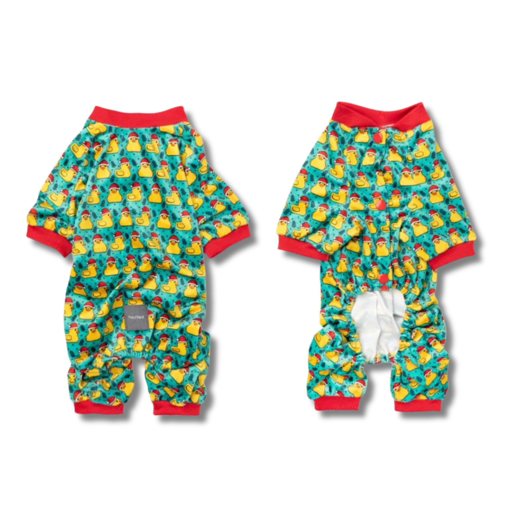 Fuzzyard Holiday Merry Quackmas Dog Pajamas