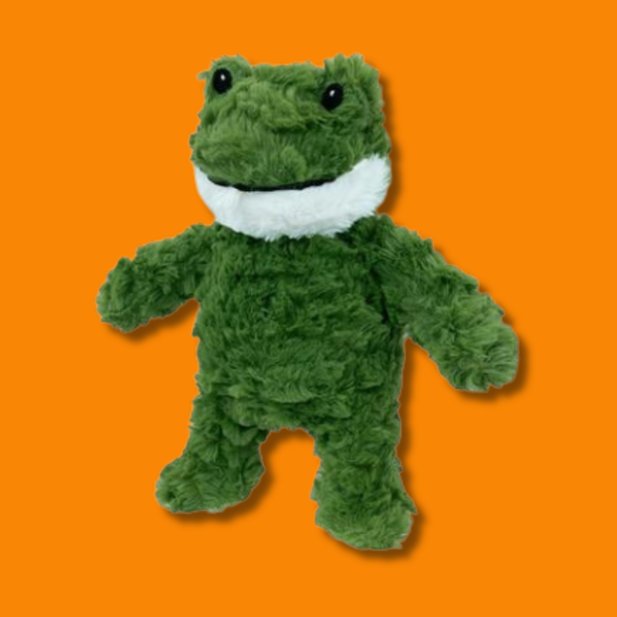 Petlou Frog Plush Dog Toy