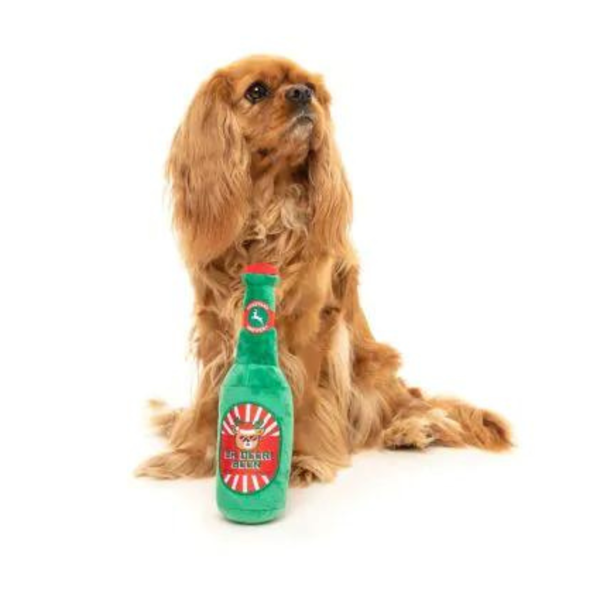 FuzzYard Oh! Deer Beer Dog Toy