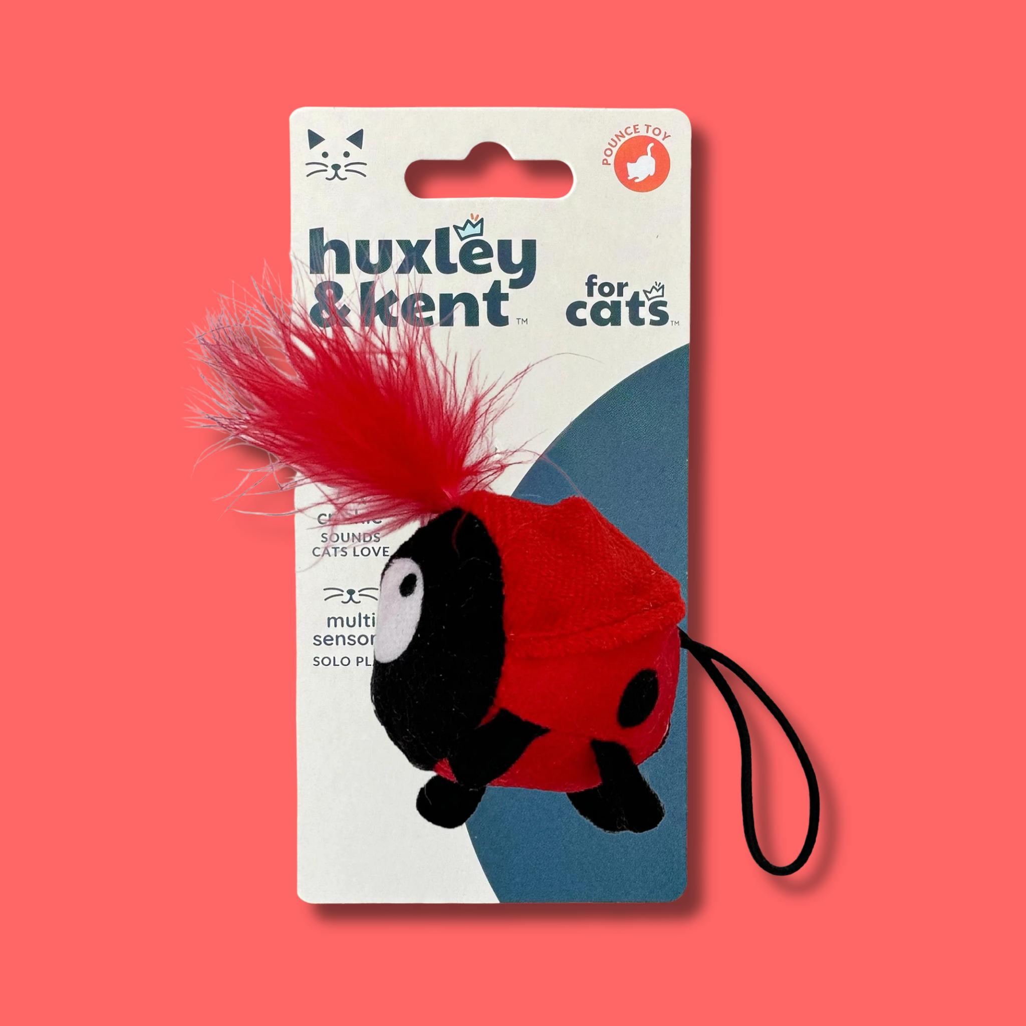 Huxley & Kent Ladybug Flinger Cat Toy