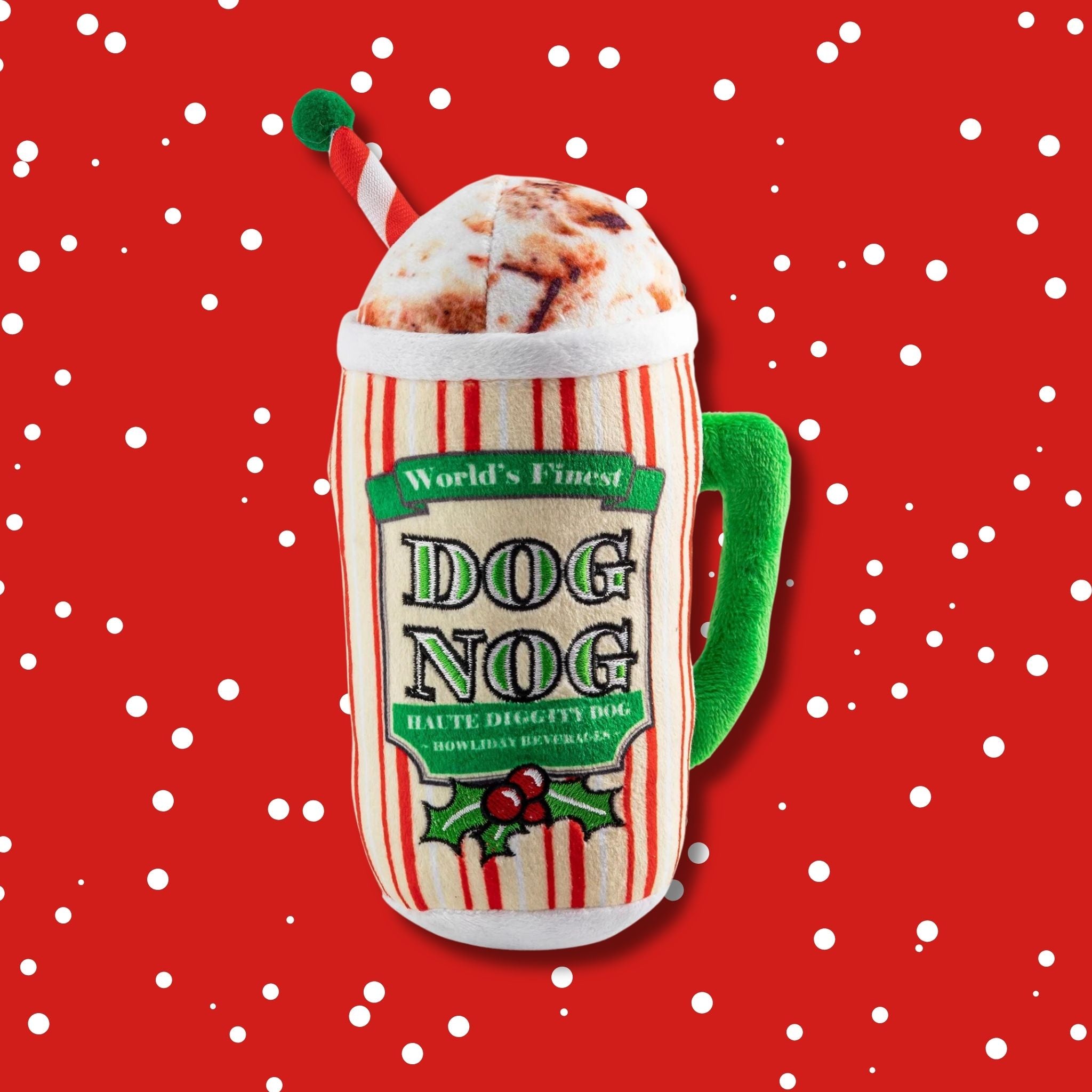 Haute Diggity Dog Nog Dog Toy