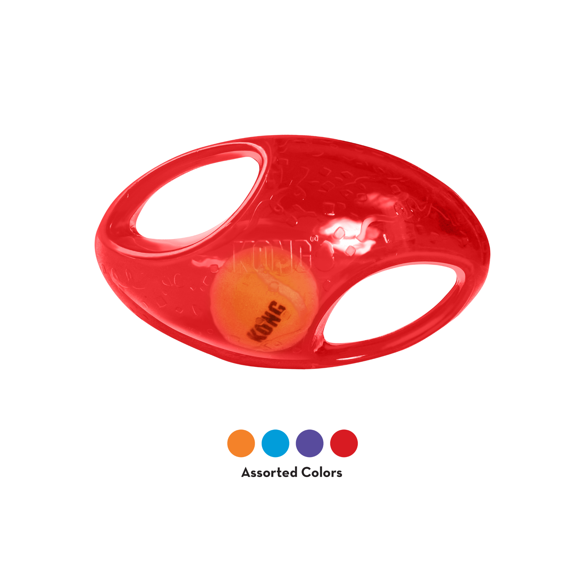 Kong Jumbler Football Dog Toy