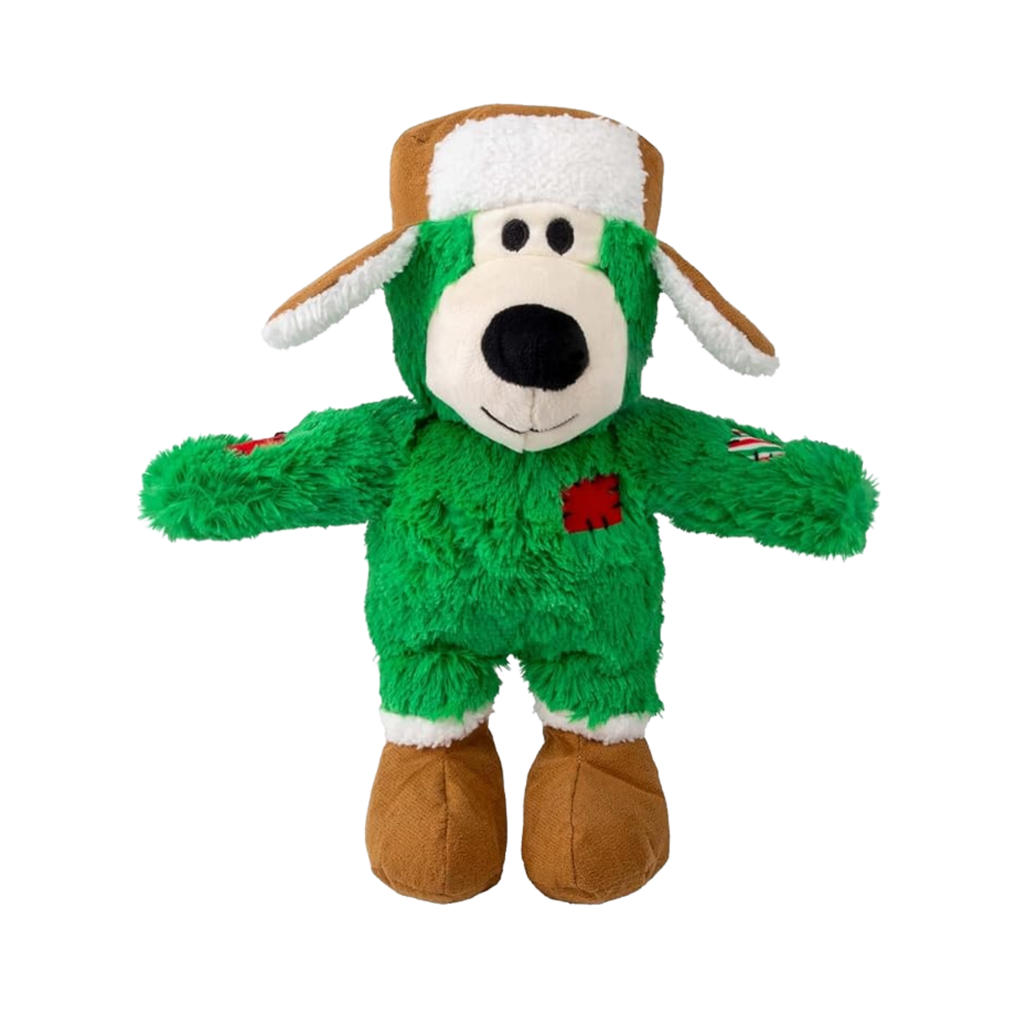 Kong Holiday Wild Knots Bear Dog Toy