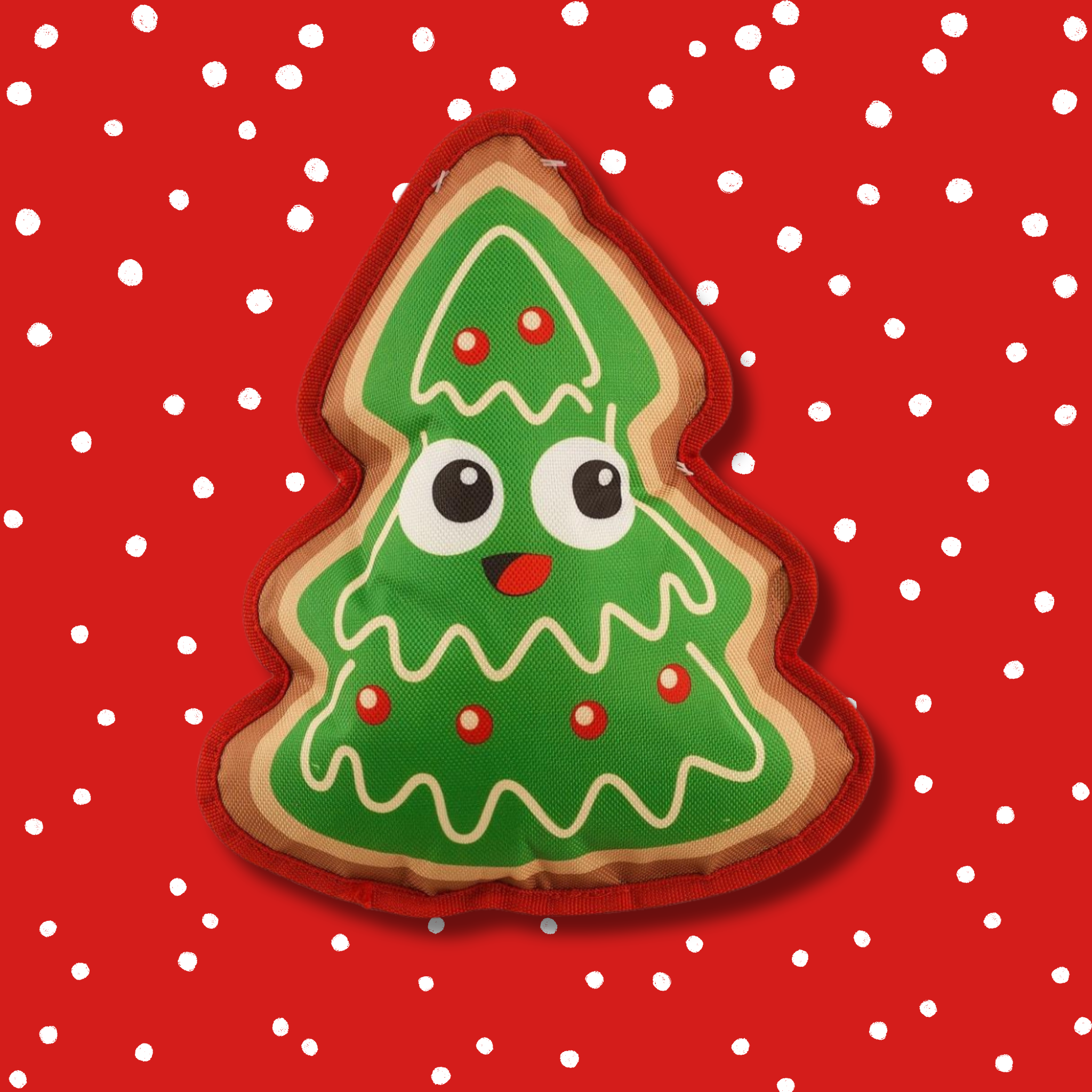 Outward Hound Christmas Tree Fire Biterz Dog Toy