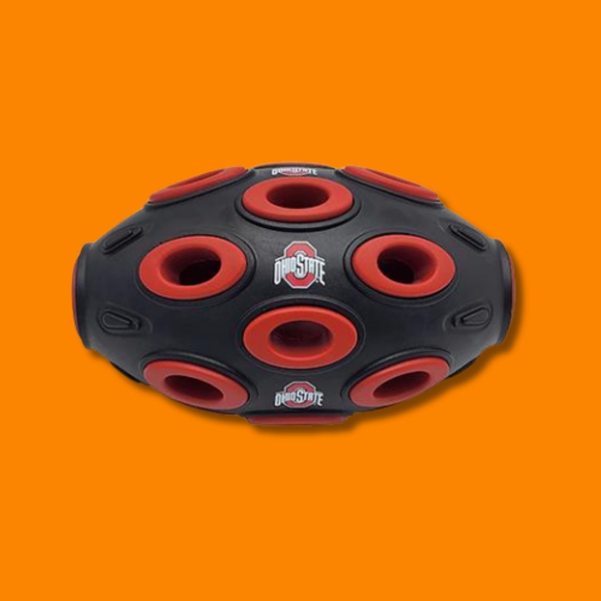 Pets First Ohio State Football Treat Dispenser Dog Toy