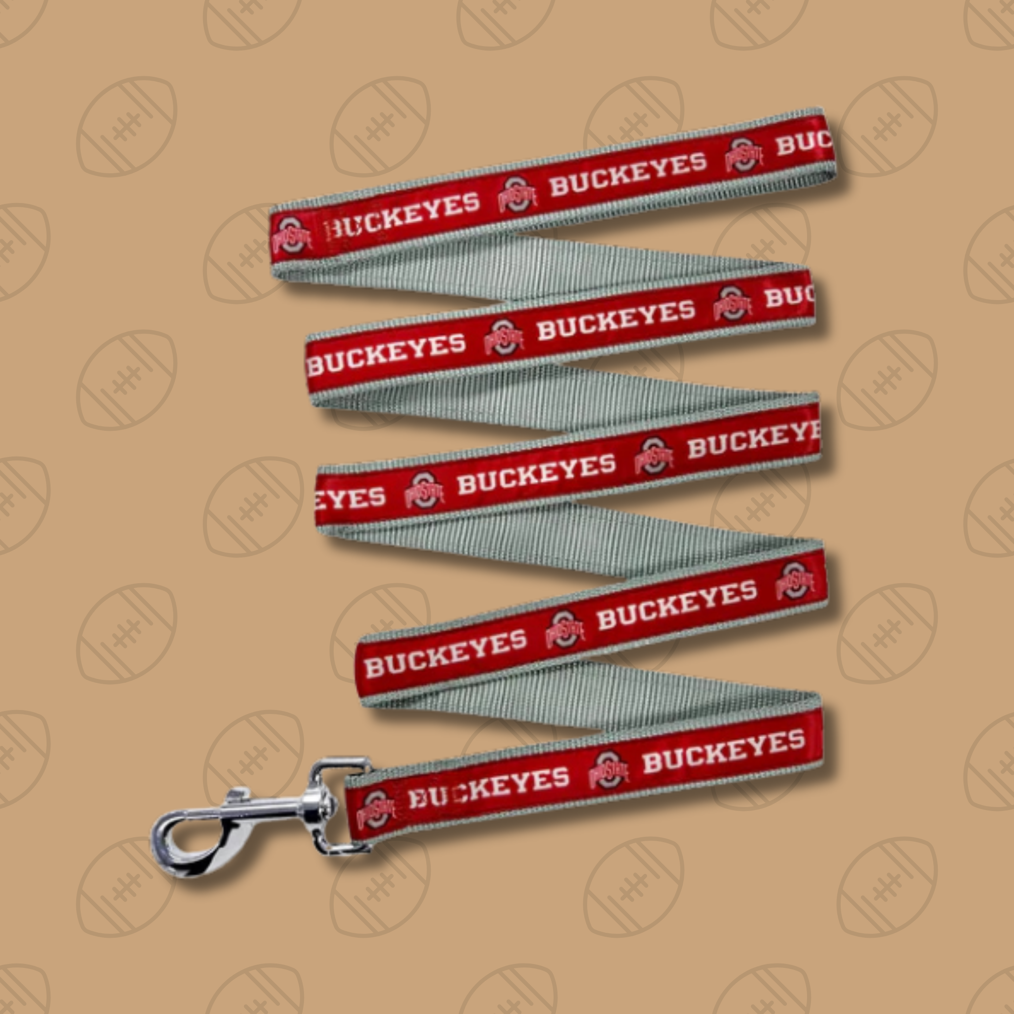 Pets First Ohio State University Satin Leash