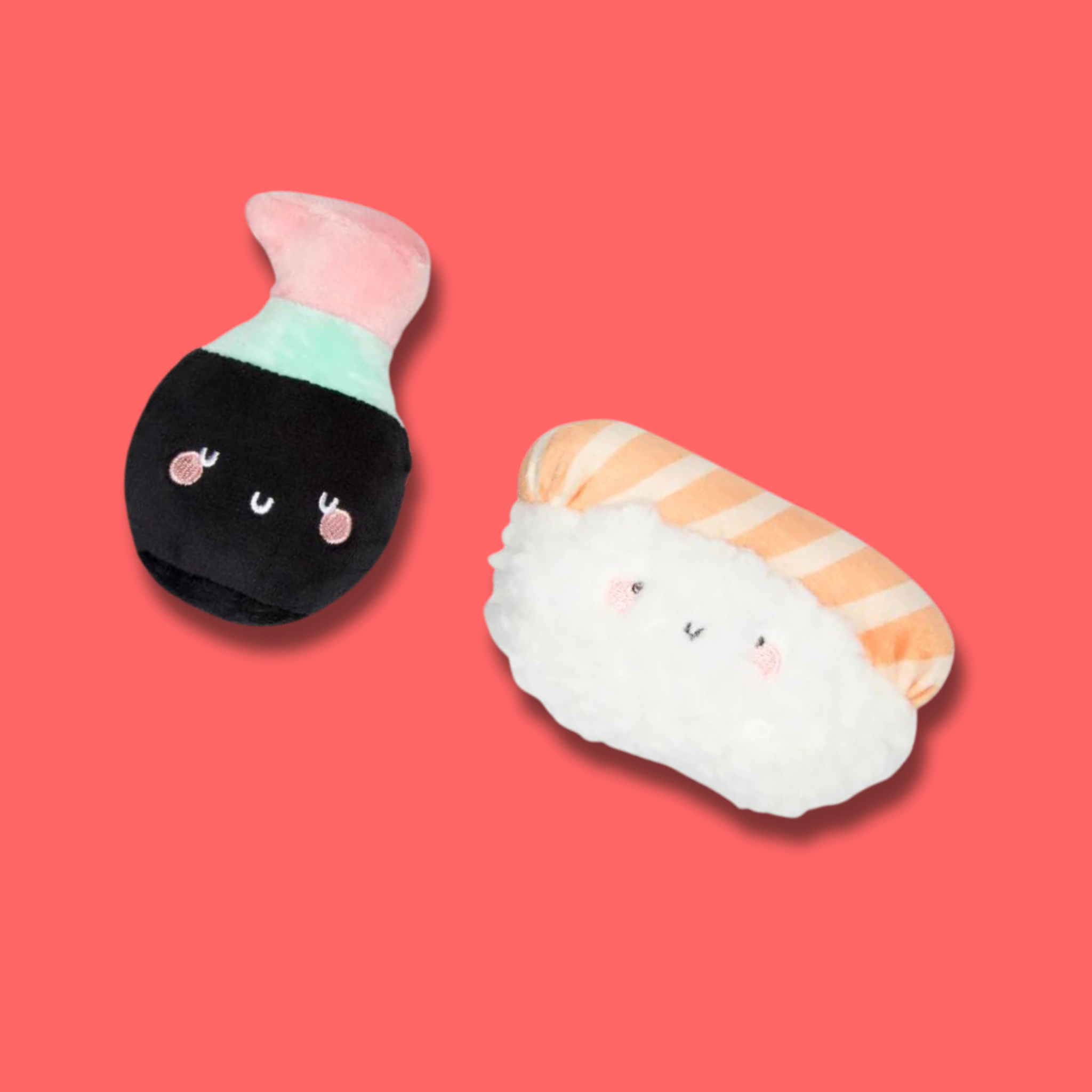 Pearhead Sushi & Soy Sauce Cat Toy Set