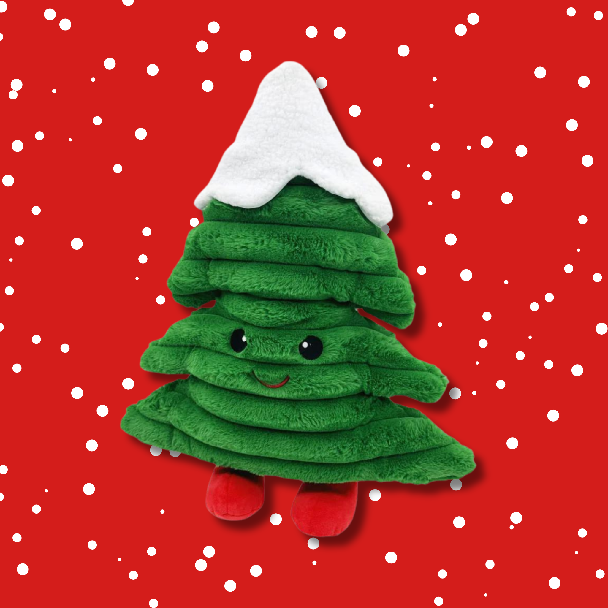 Petlou Christmas Tree Plush Dog Toy