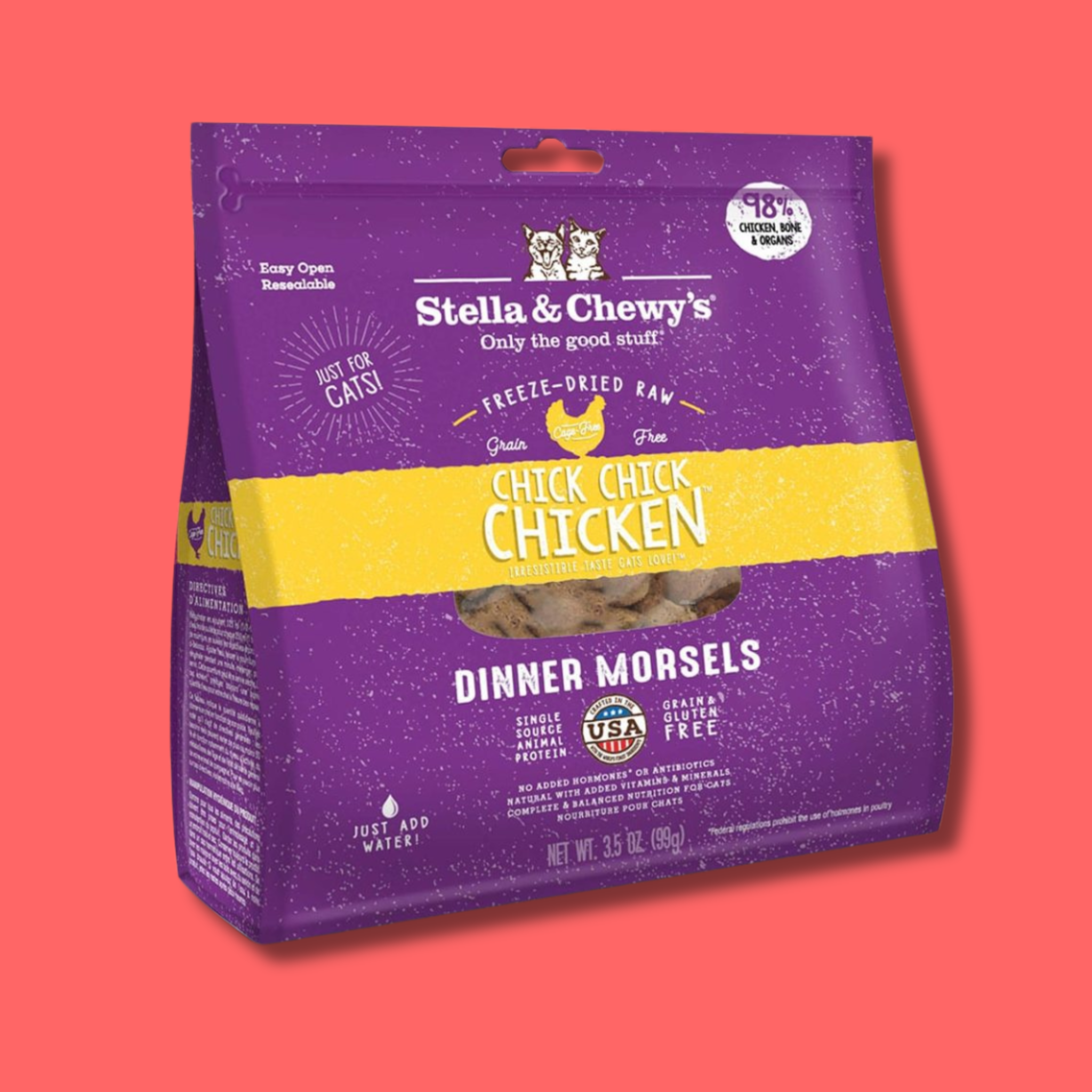 Stella & Chewy's Freeze Dried Raw Chicken Cat Food
