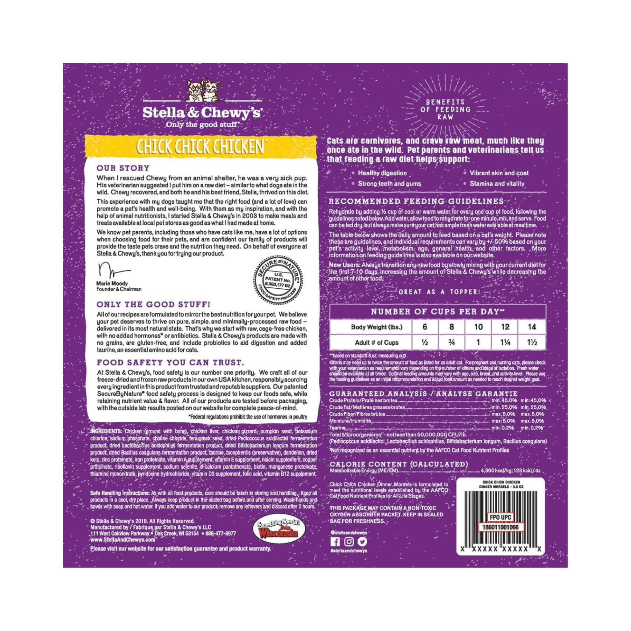 Stella & Chewy's Freeze Dried Raw Chicken Cat Food