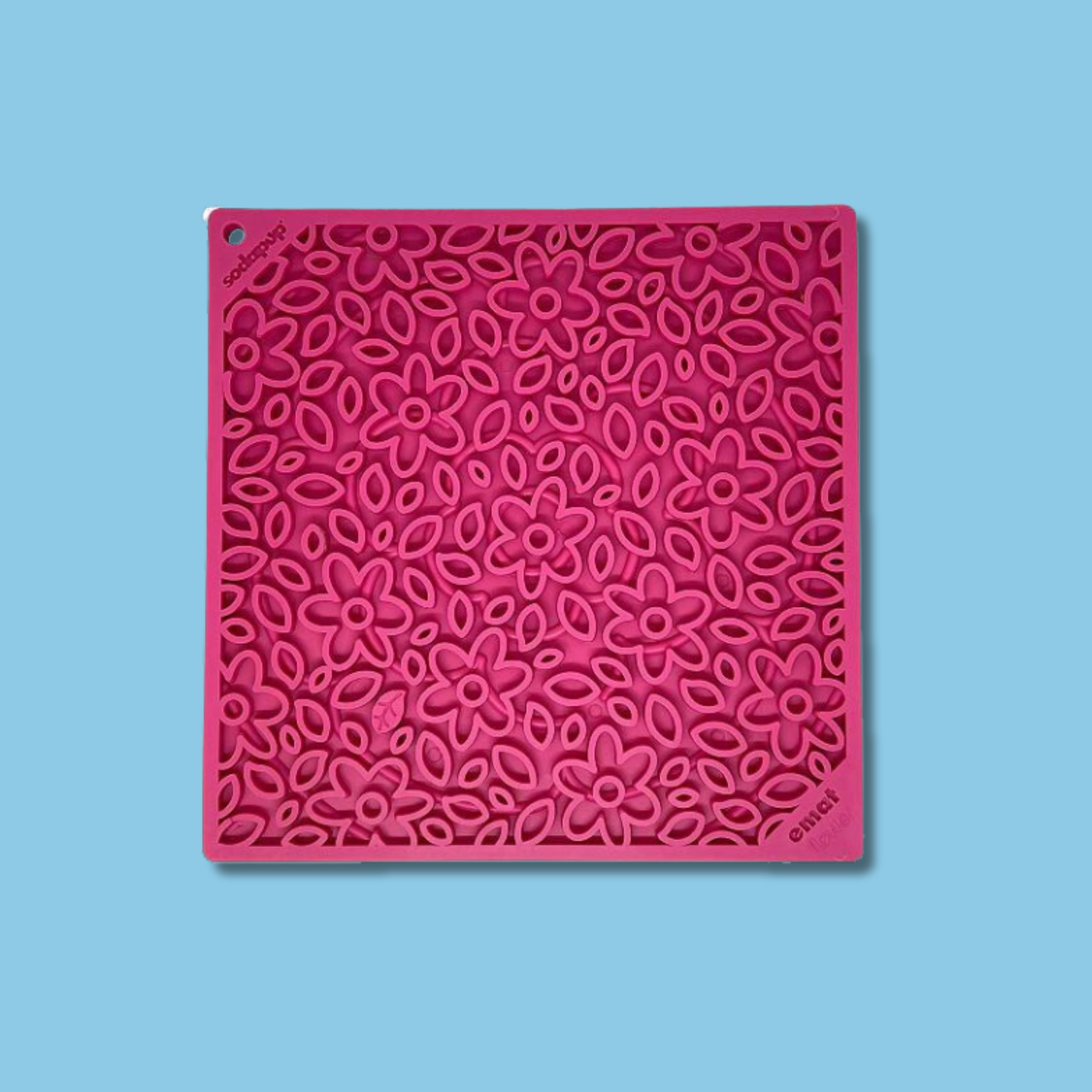 Soda Pup Enrichment Flower Power Lick Mat