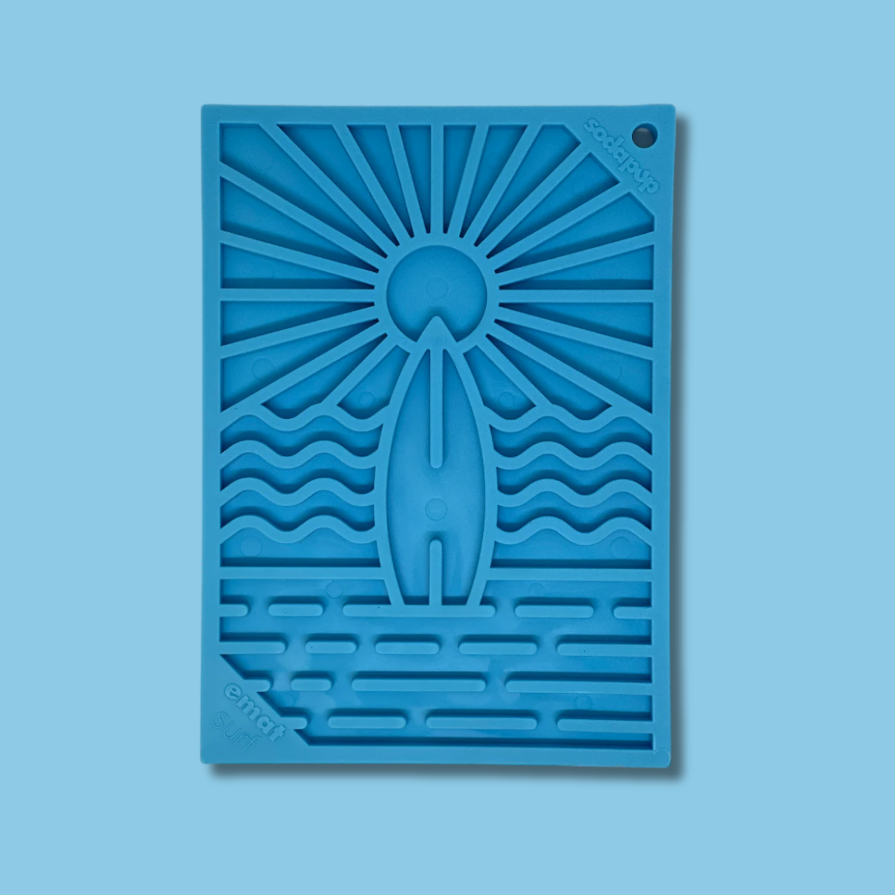 Soda Pup Surf's Up! Enrichment Small Lick Mat