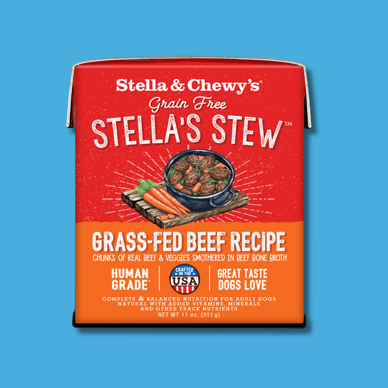 Stella & Chewy's Stella's Stew Grass Fed Beef Recipe