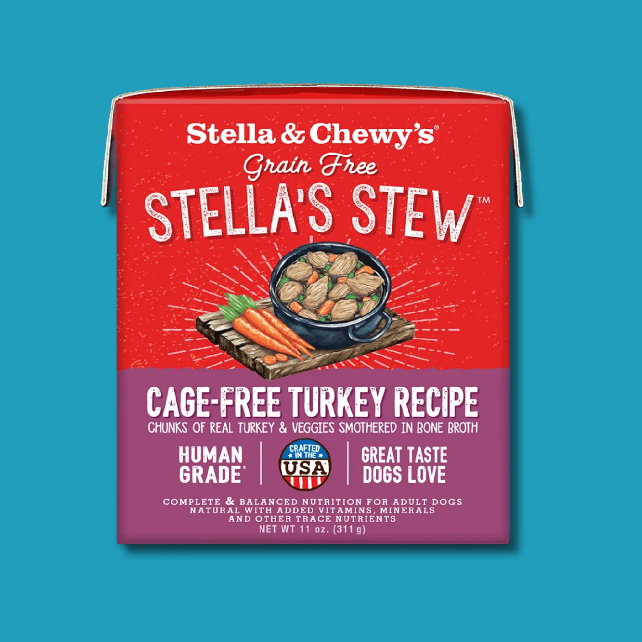 Stella & Chewy's Stella's Stew Cage-Free Turkey Recipe
