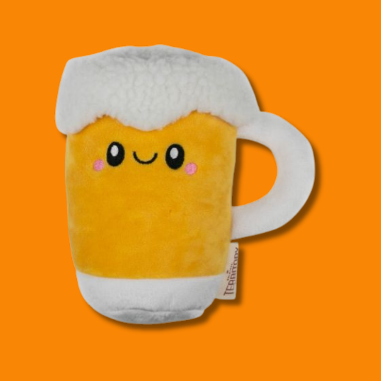 Territory Beer with Squeaker Dog Toy