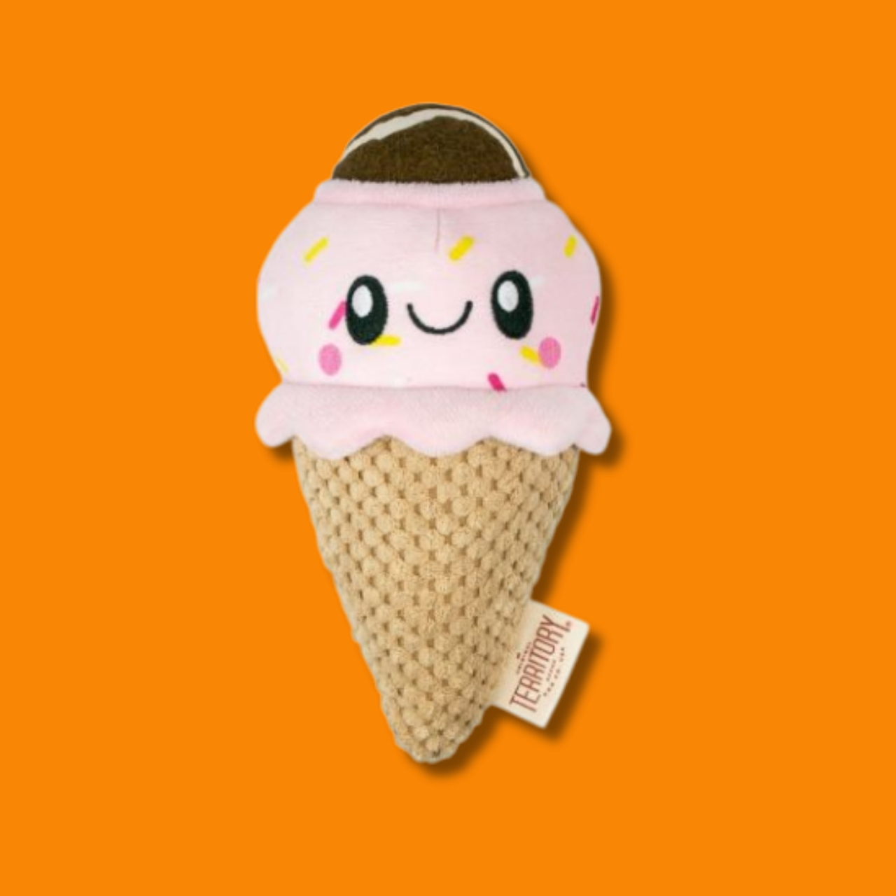 Territory Ice Cream Cone 2-in-1 Dog Toy