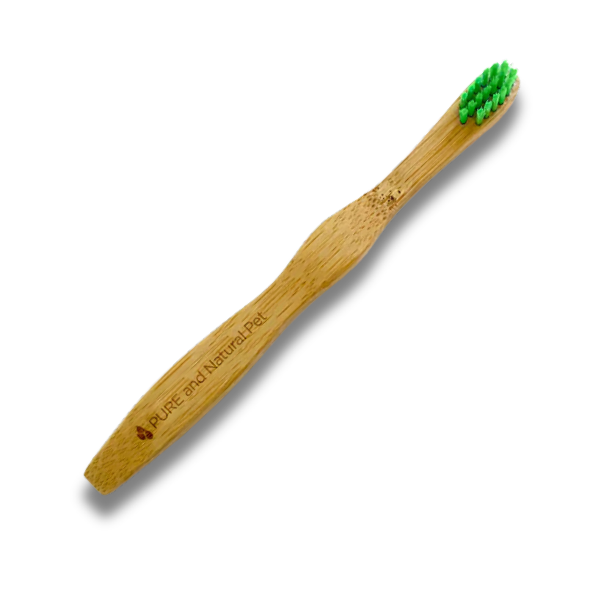 Pure & Natural Pet Organic Dental Solutions Bamboo Toothbrush for Pets