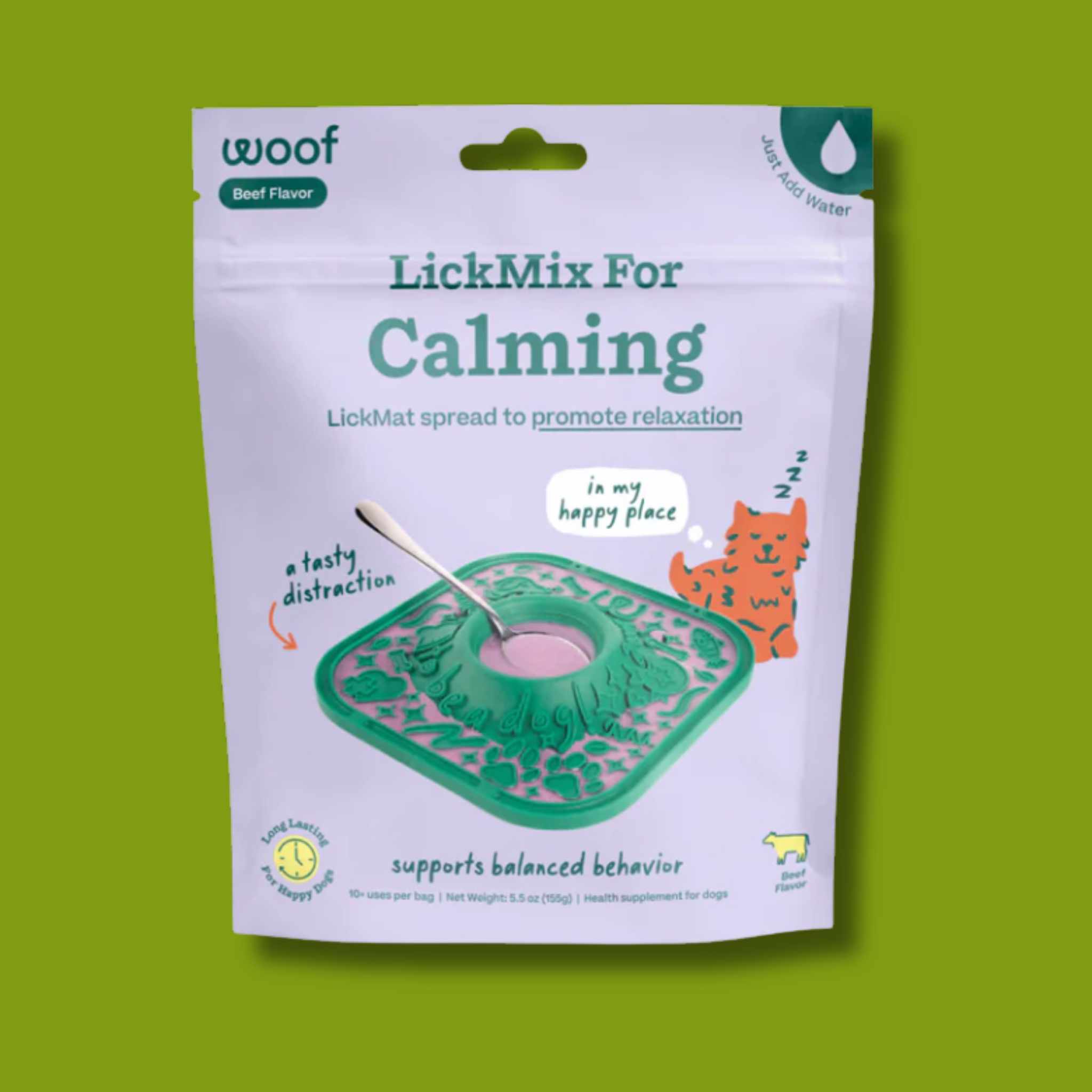 Woof Calming Lick Mix for Dogs