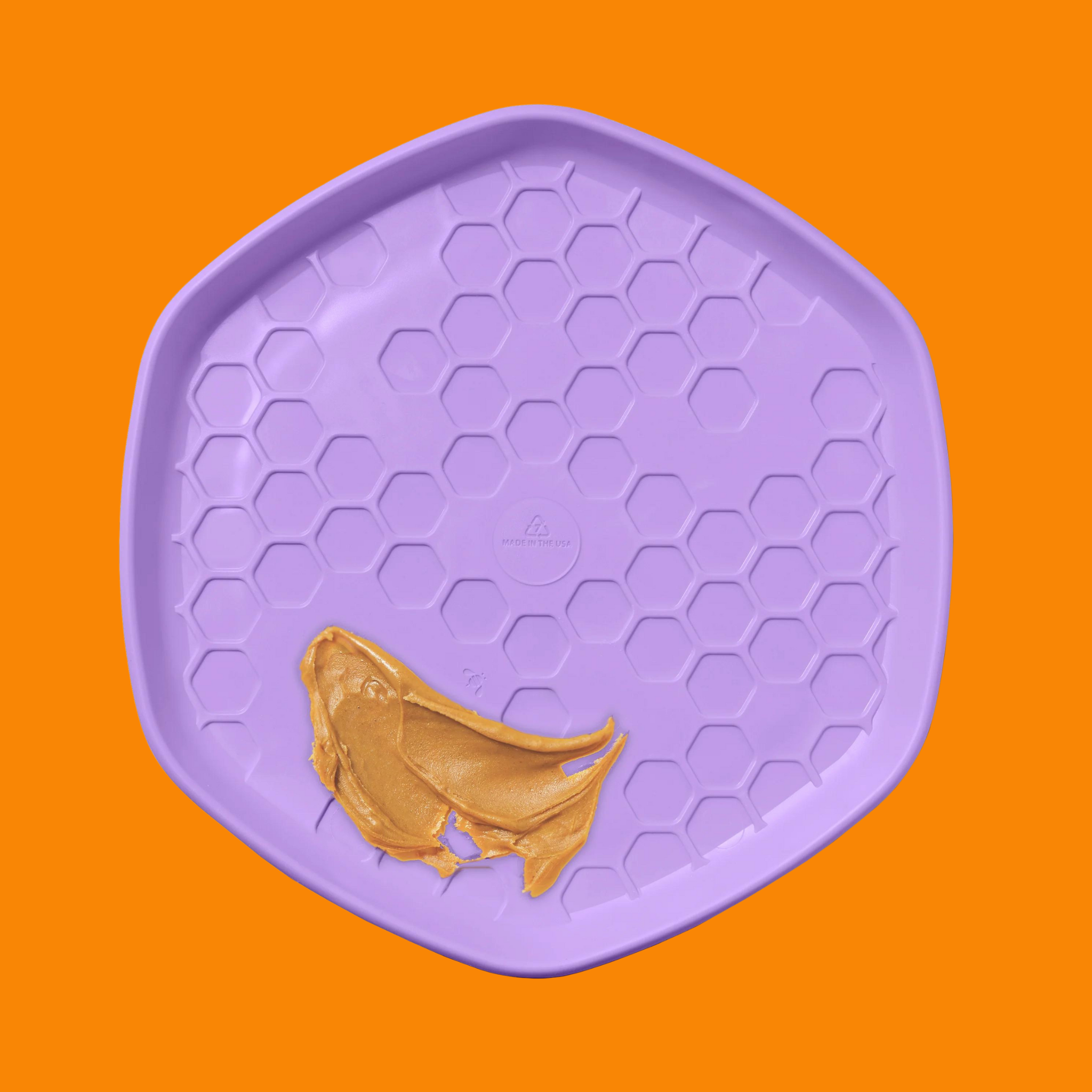 Project Hive Lavender Scented Disc & Lick Mat Dog Toy