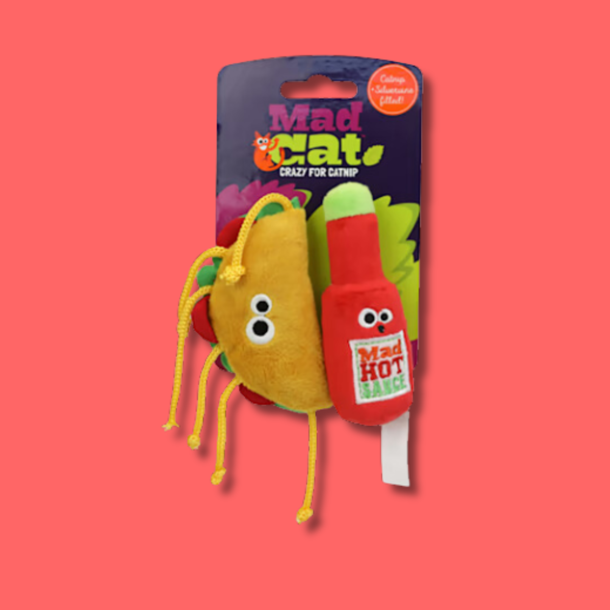 Mad Cat Taco Tuesday Catnip Toy