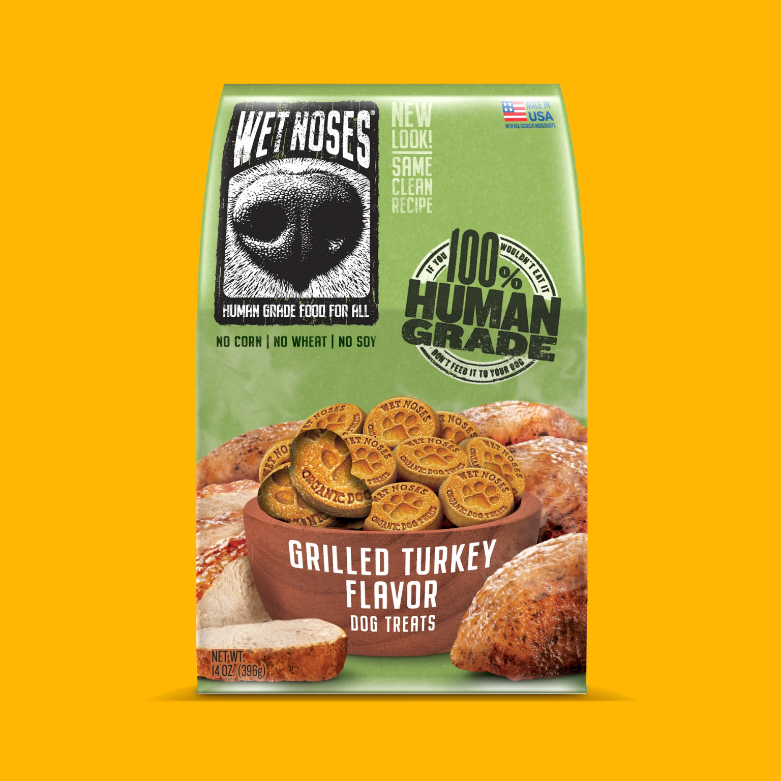 Wet Noses Crunchy Meaty Grilled Turkey Dog Treats