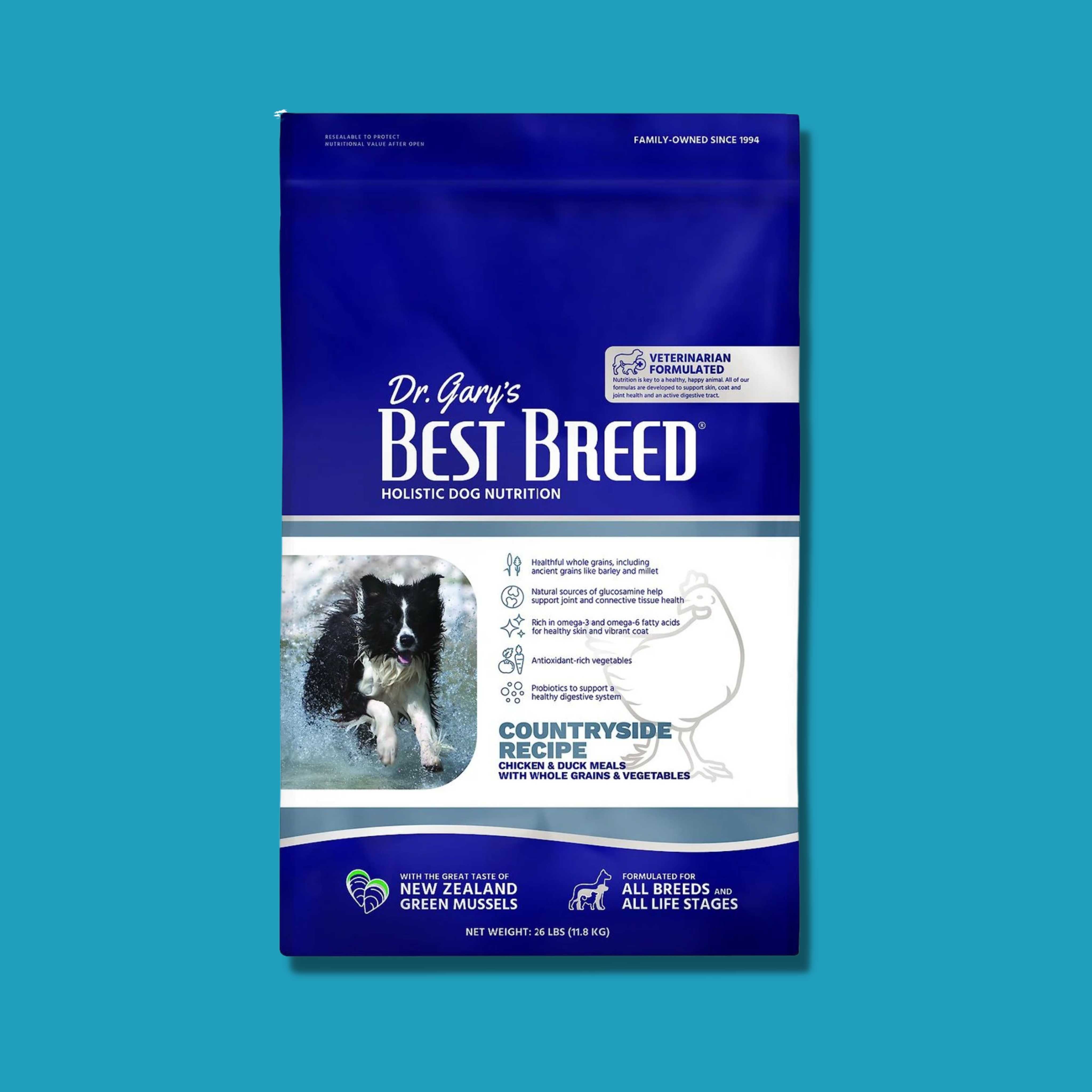 Dr. Gary's Best Breed Countryside Recipe Dry Dog Food
