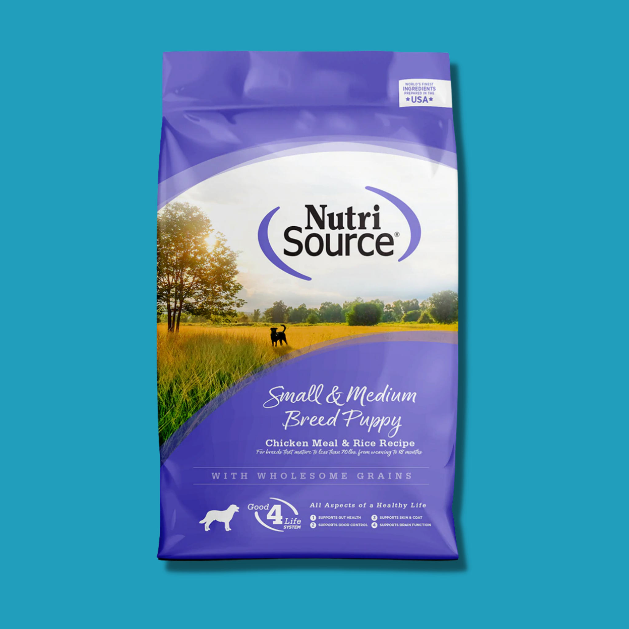 Nutrisource Small & Medium Breed Puppy Chicken & Rice Dry Dog Food