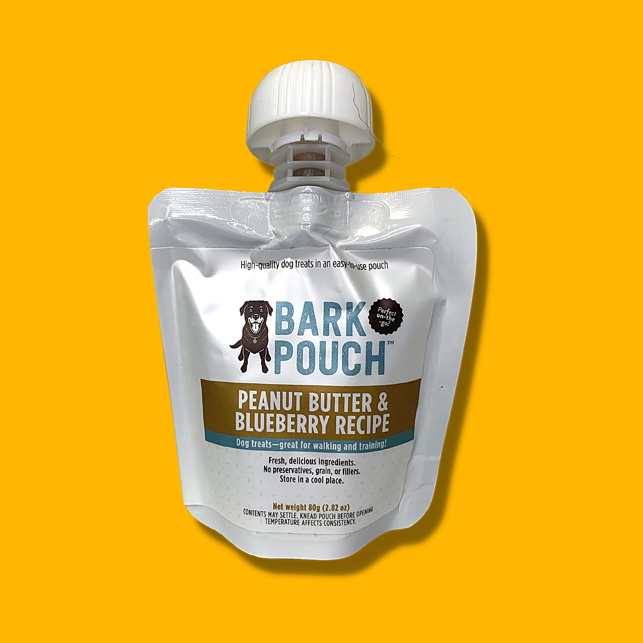 Bark Pouch Peanut Butter & Blueberry Recipe Training Treat