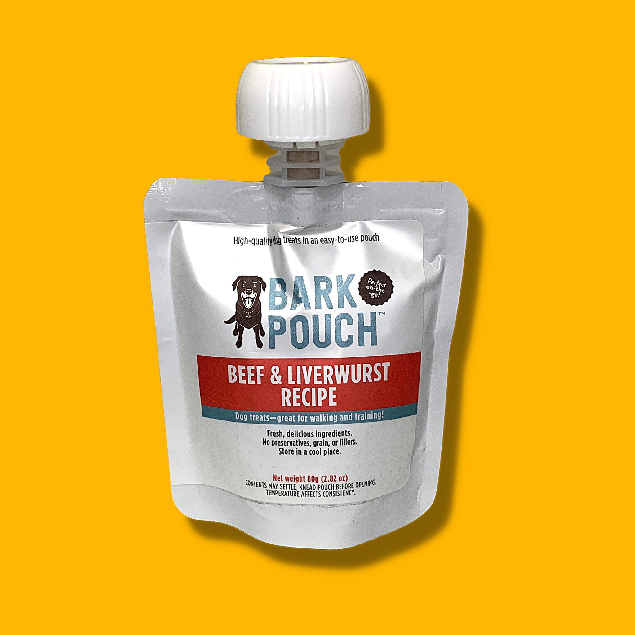 Bark Pouch Beef & Liverwurst Recipe Training Treat