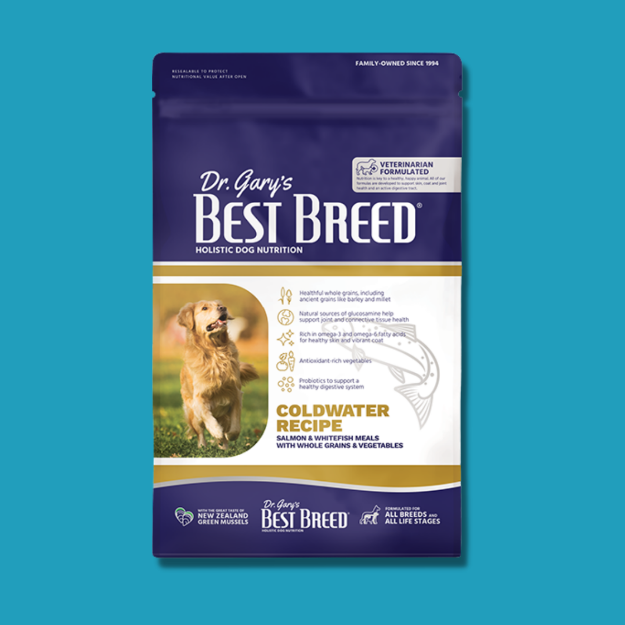 Dr. Gary's Best Breed Coldwater Recipe Dry Dog Food