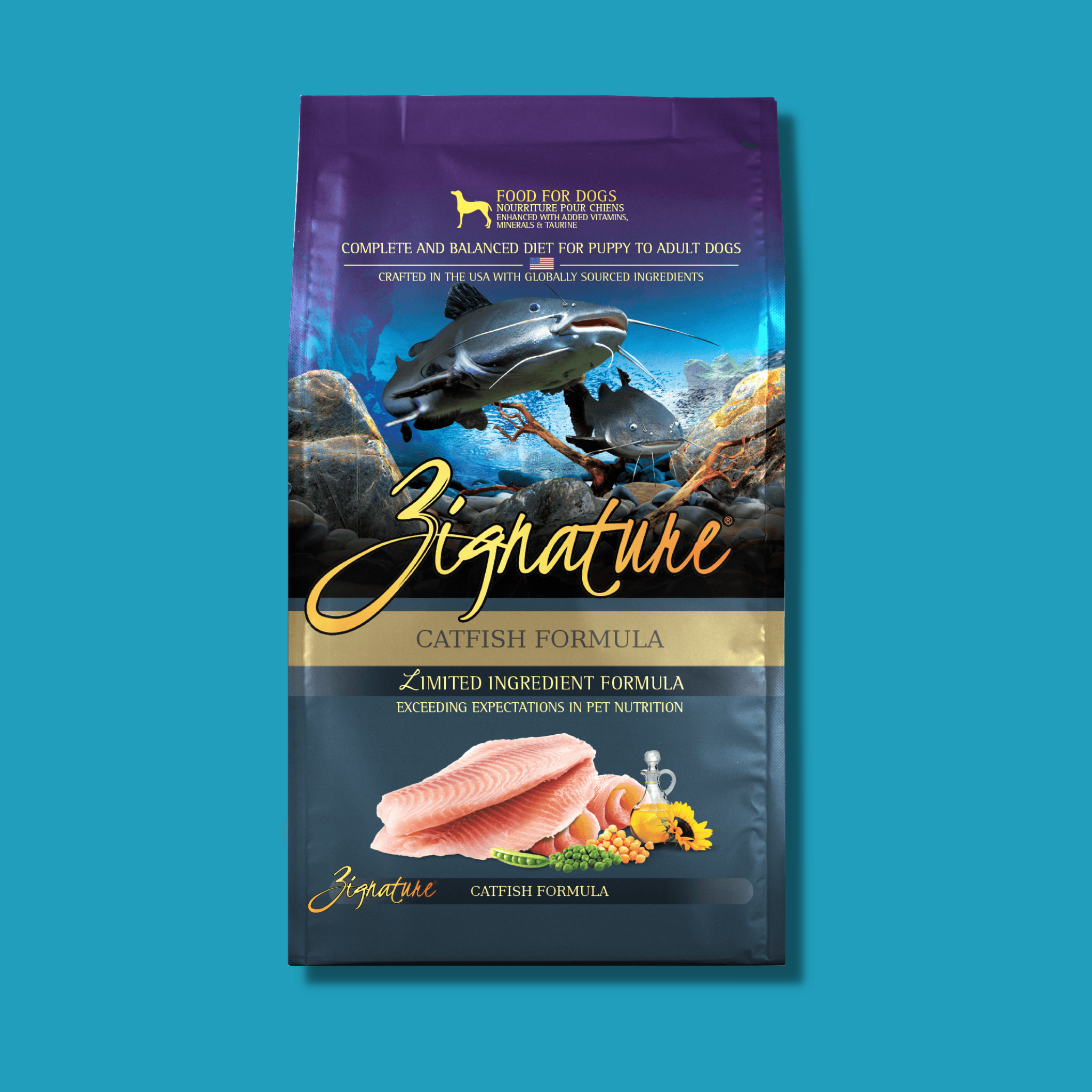 Zignature Limited Ingredient Catfish Dry Dog Food
