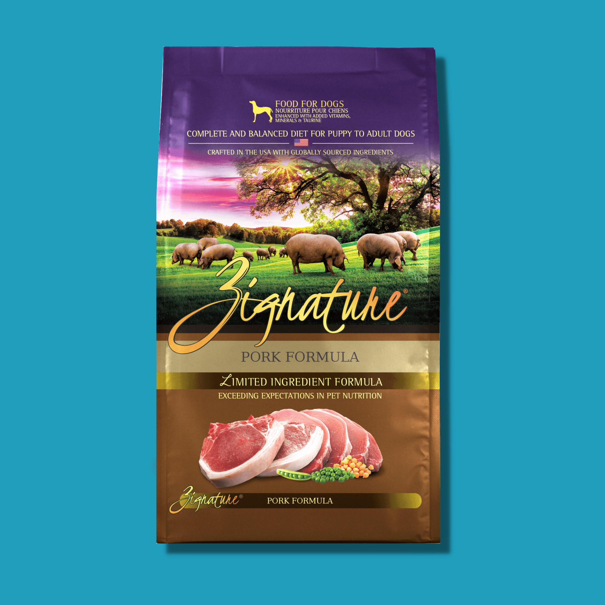 Zignature Limited Ingredient Pork Dry Dog Food