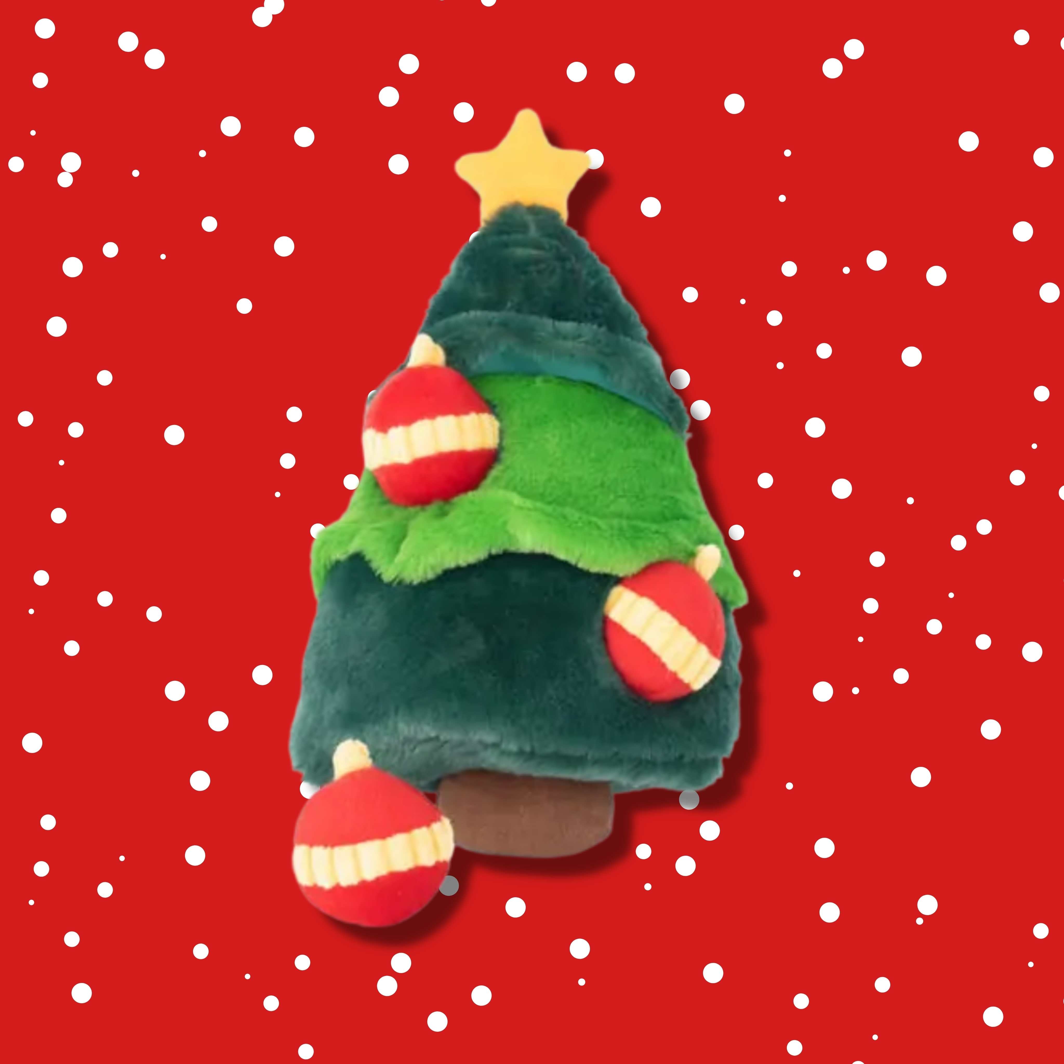 Zippy Paws Christmas Tree Burrow Dog Toy