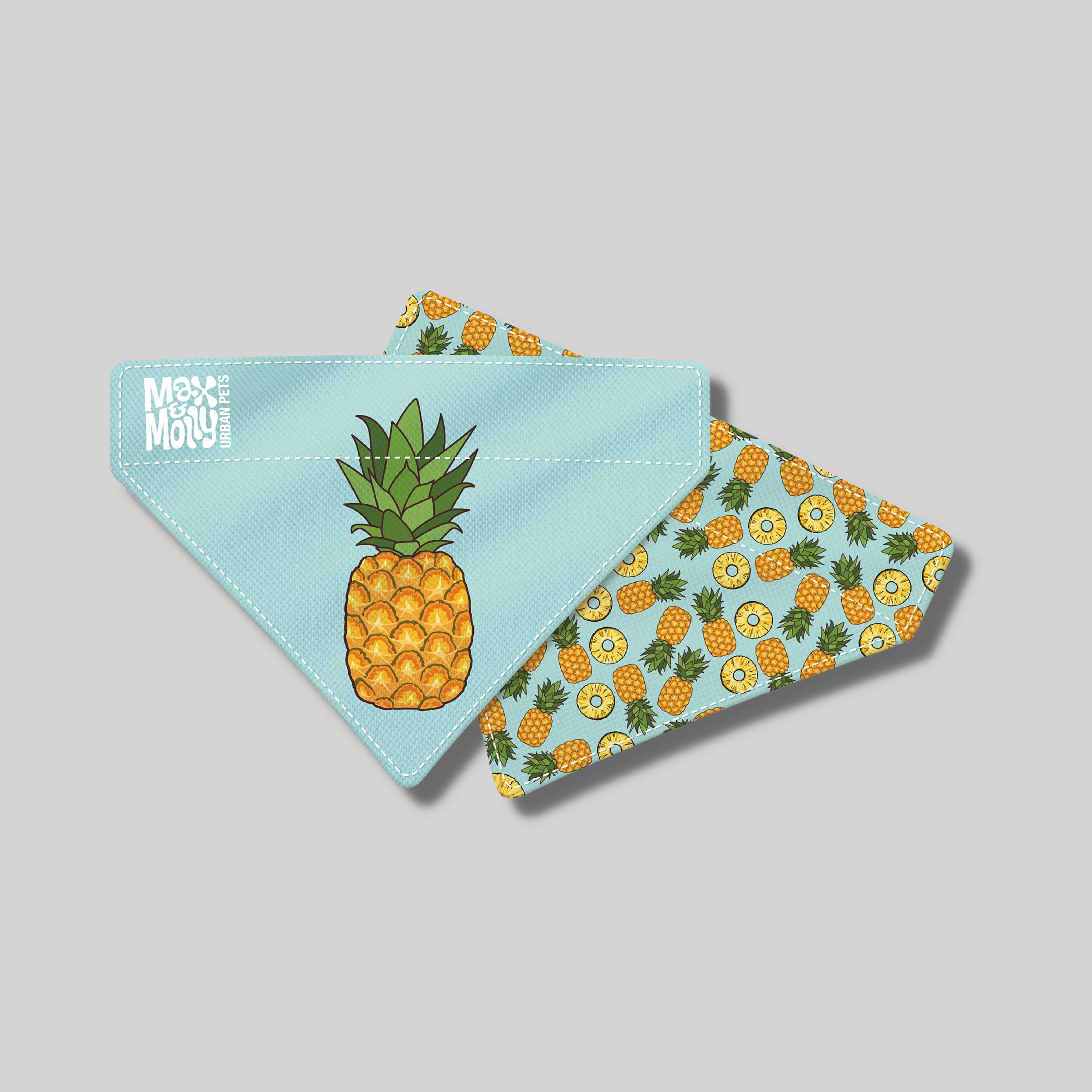 Max & Molly Sweet Pineapple Reversible Bandana