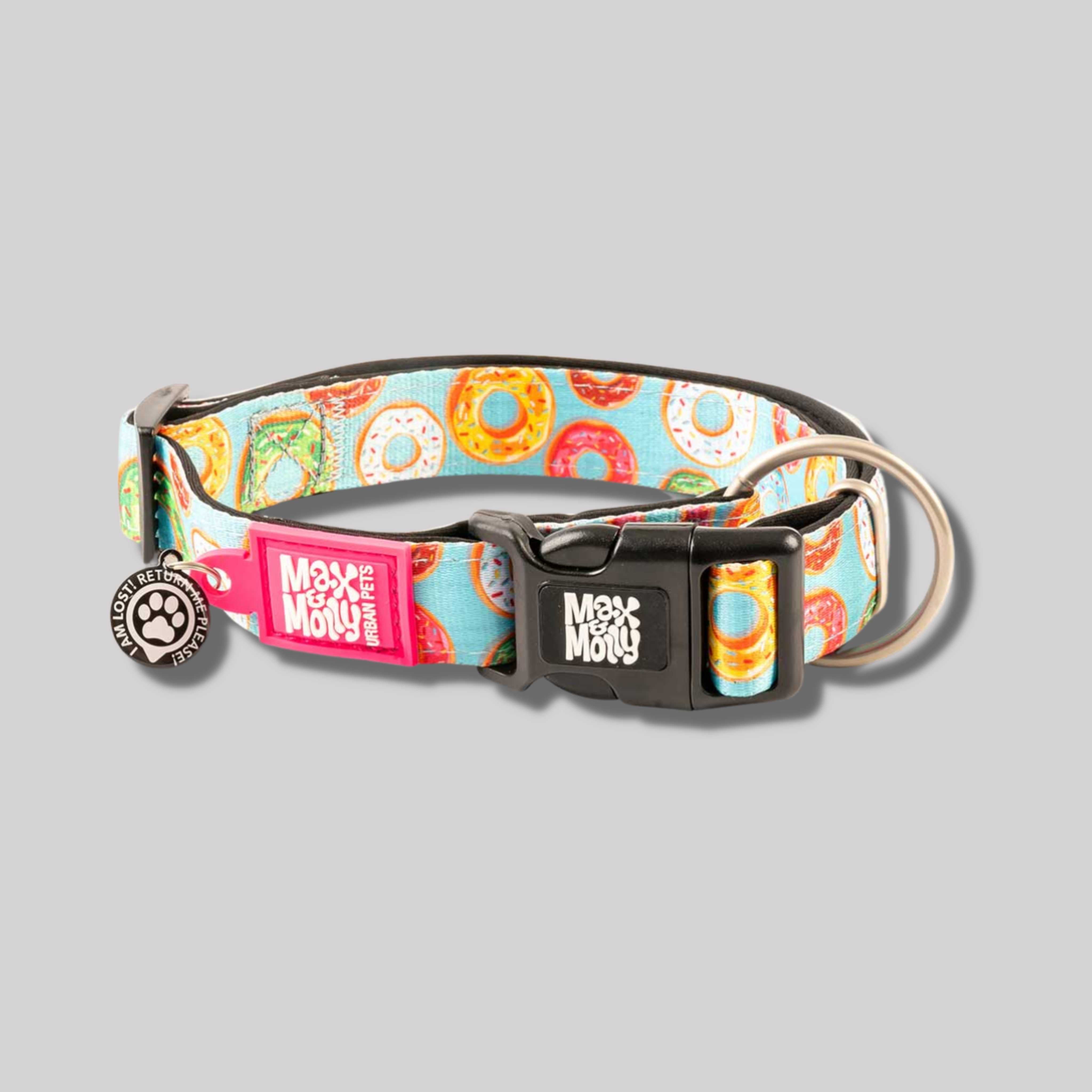 Max & Molly Donuts Dog Collar