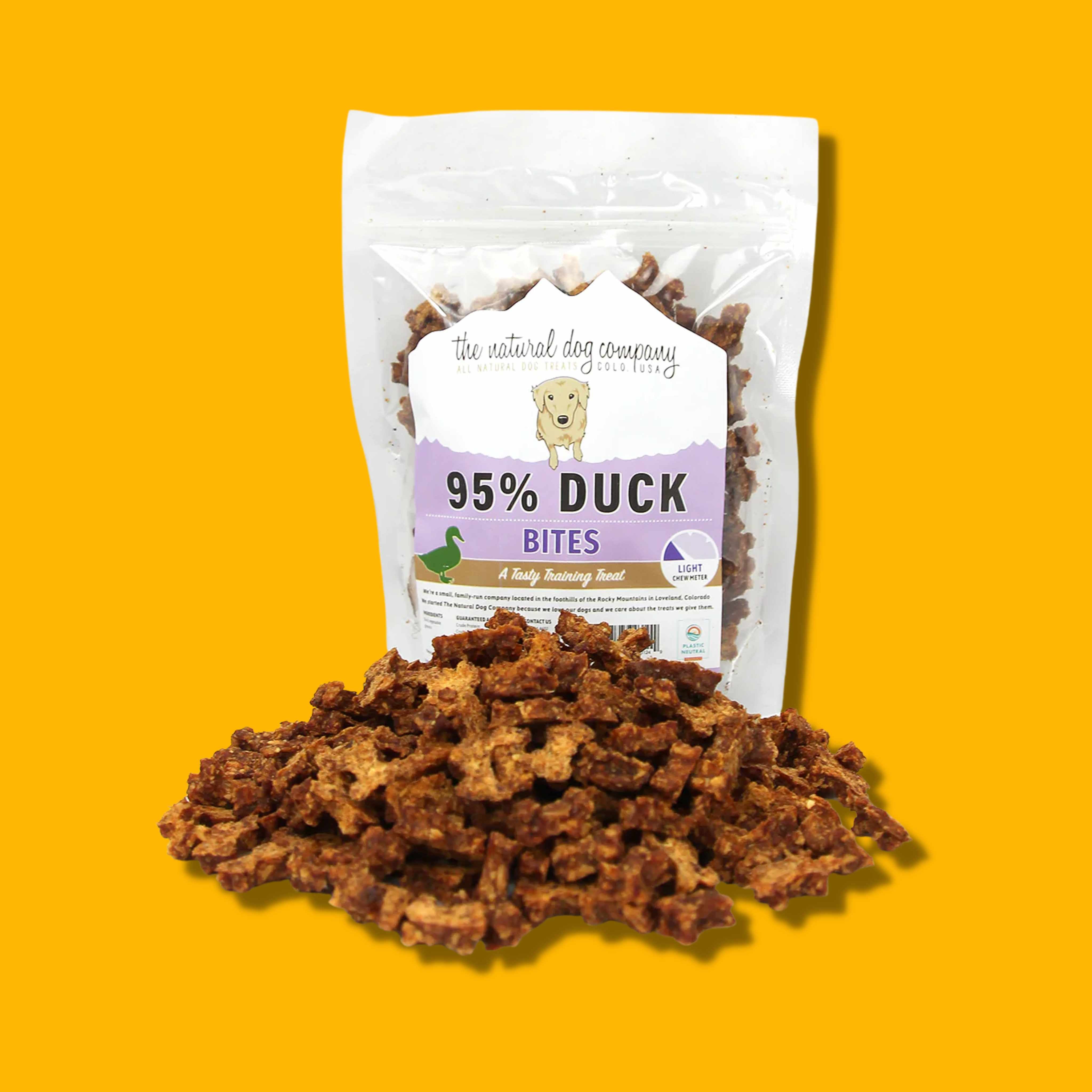 Tuesday's Natural Dog Company Duck Training Bites