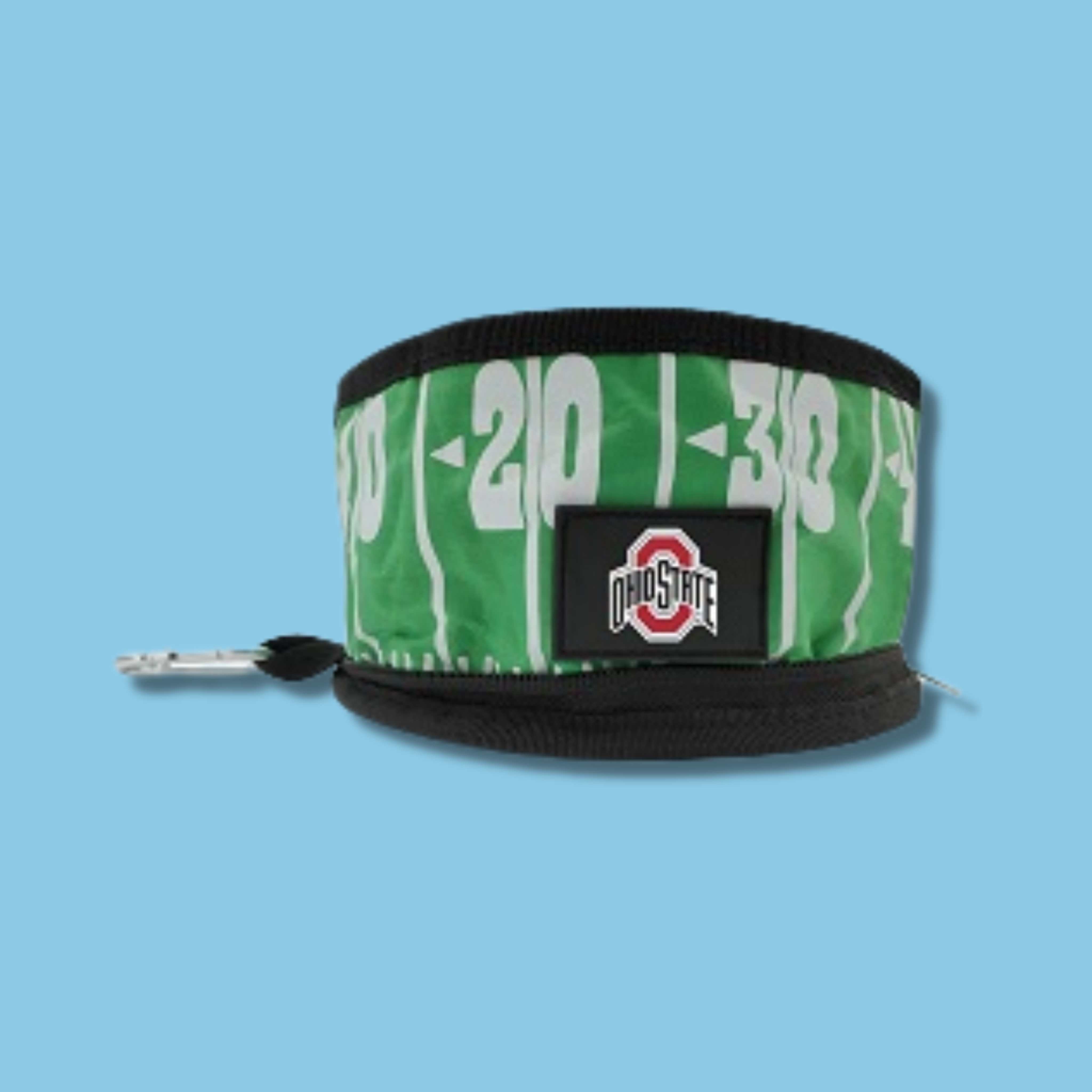 Pets First Ohio State Football Collapsible Pet Bowl