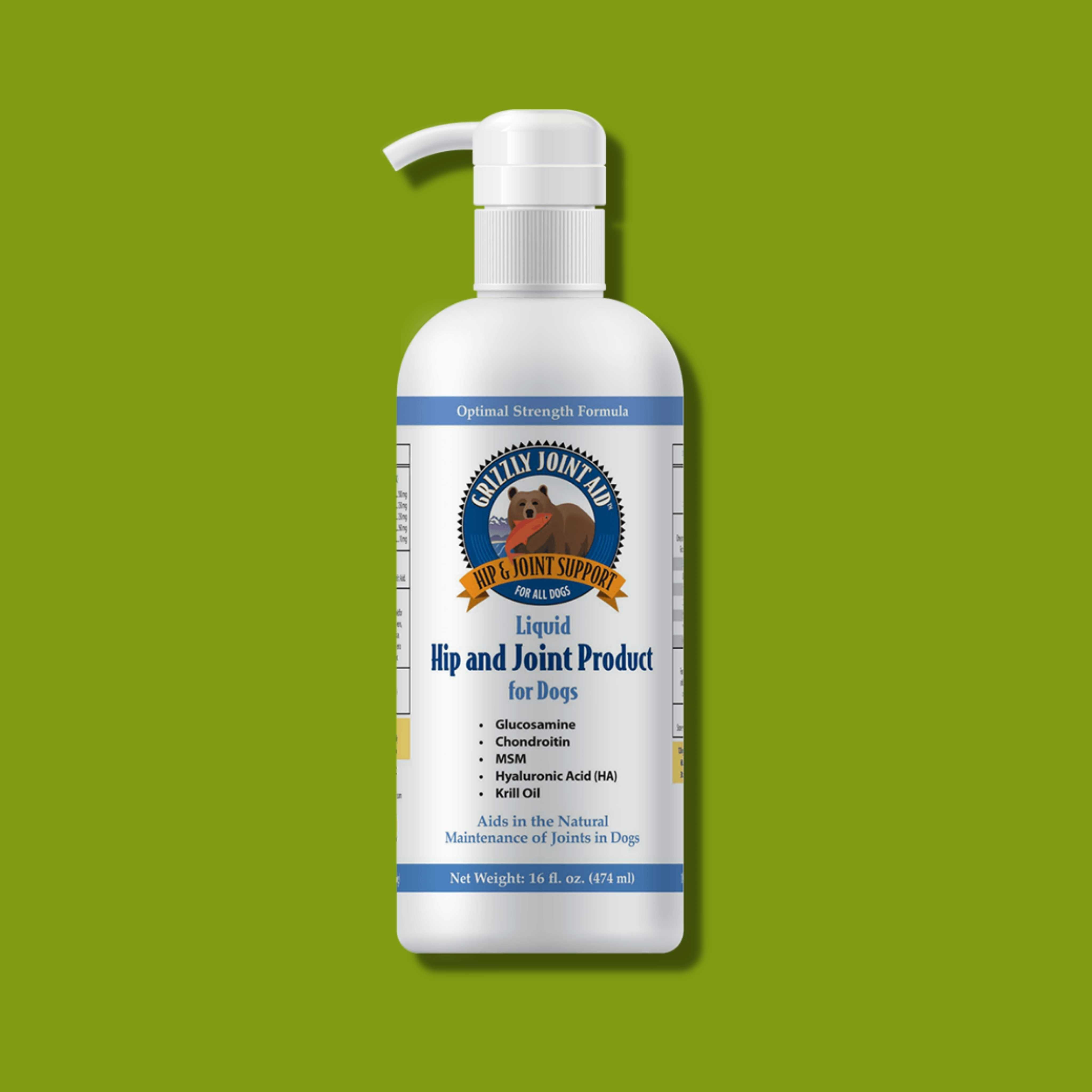 Grizzly Joint Aid for Hip & Joint Support 16 oz