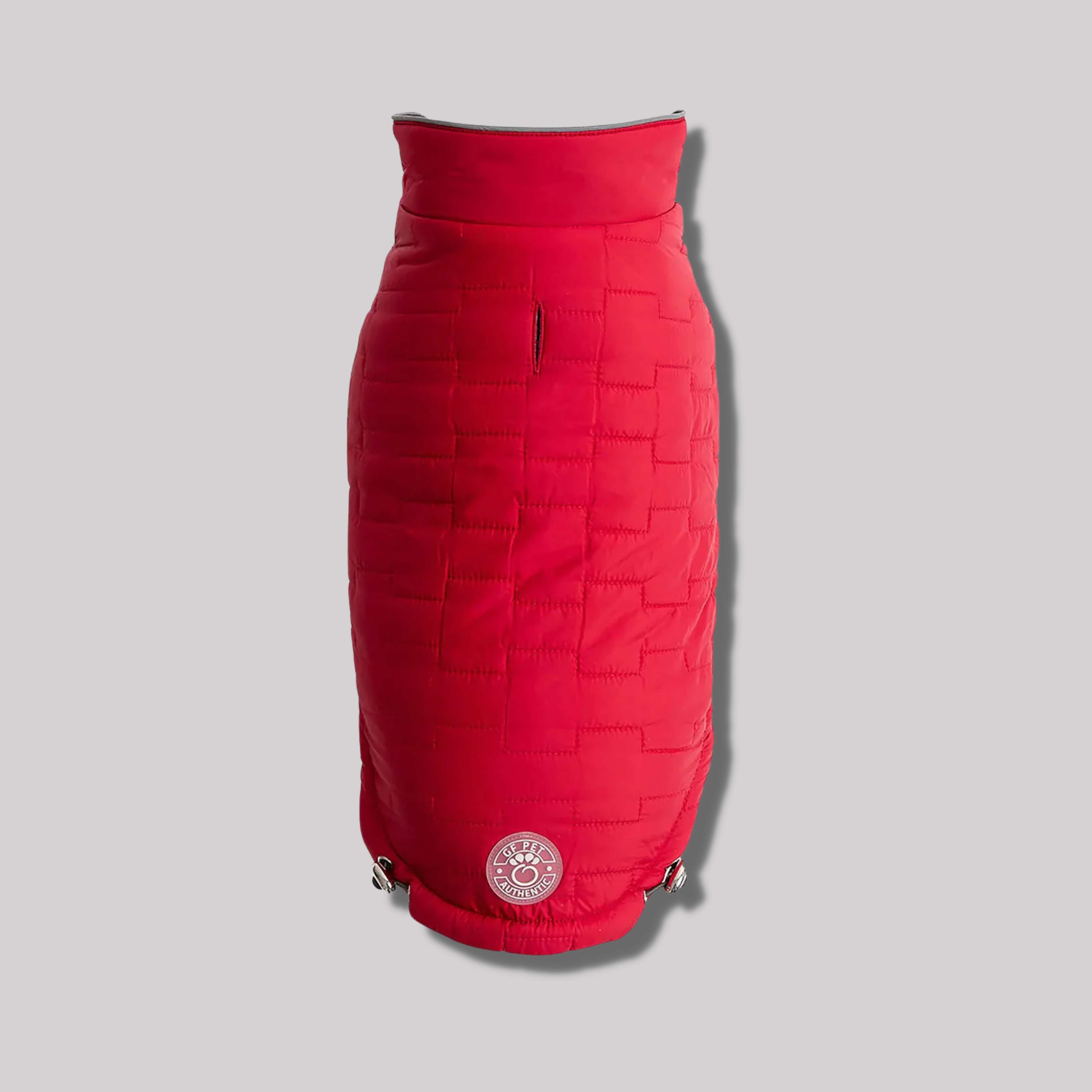 GF Pet Reversible Red Chalet Jacket