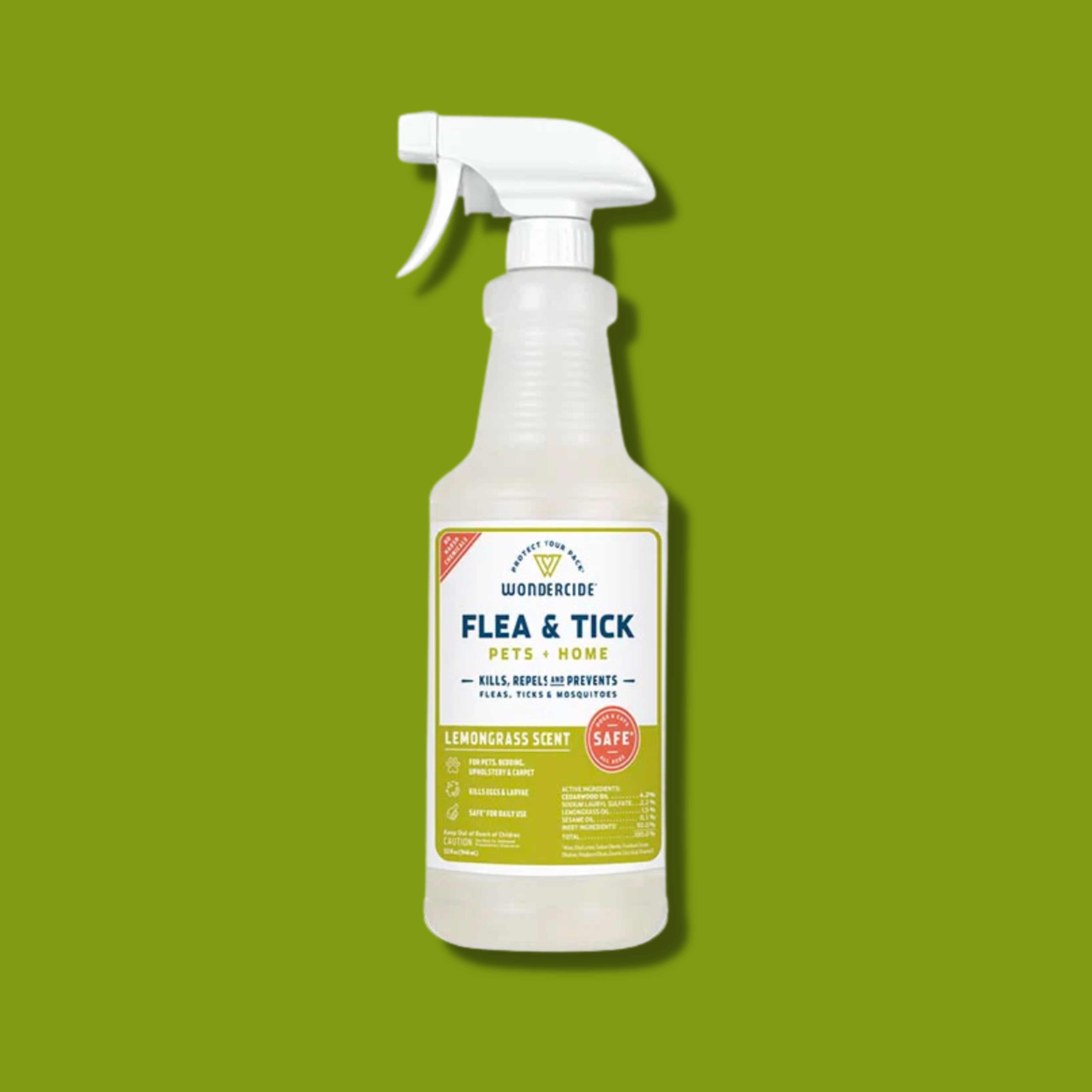Wondercide Lemongrass Flea & Tick Spray