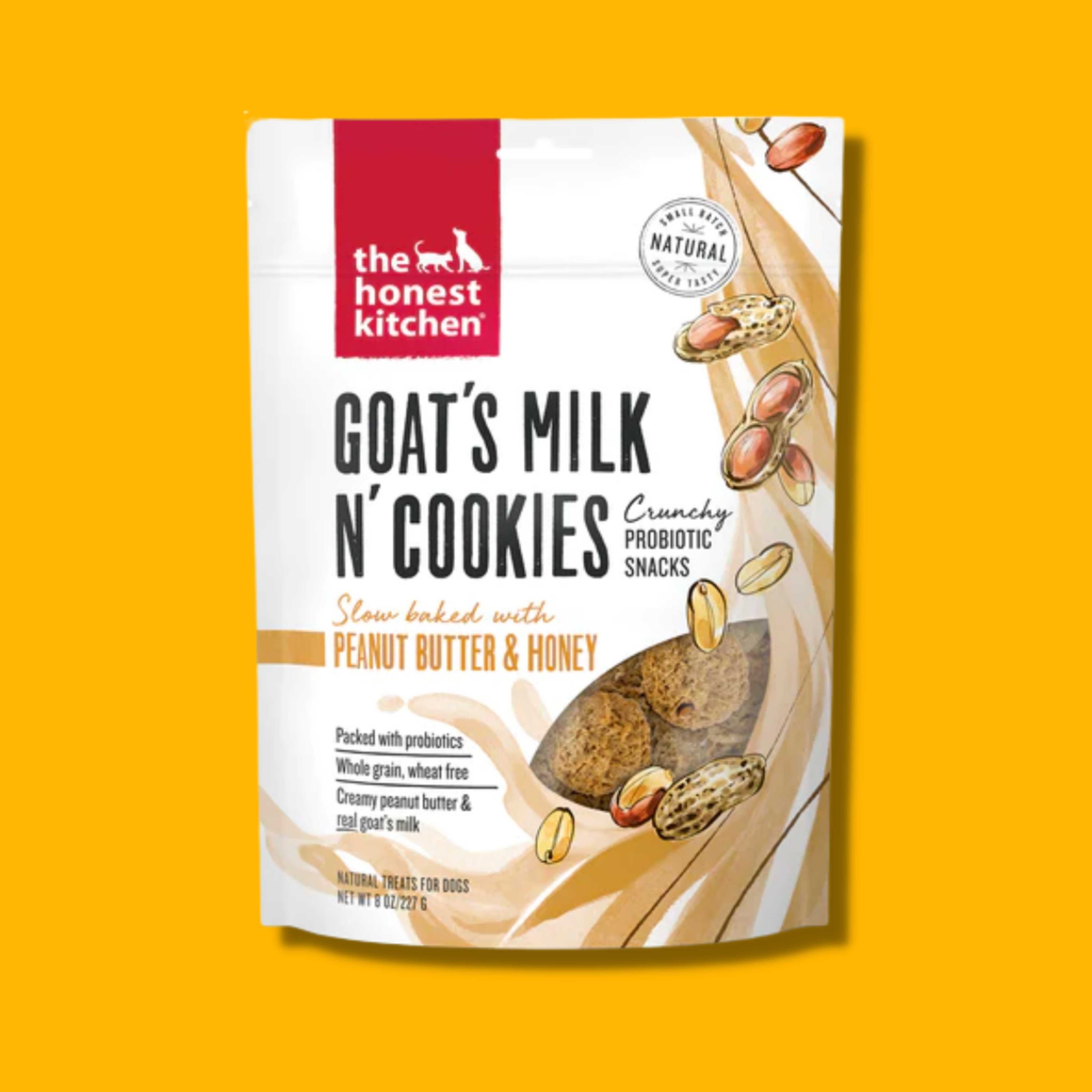 The Honest Kitchen Goat's Milk n' Cookies with Peanut Butter & Honey
