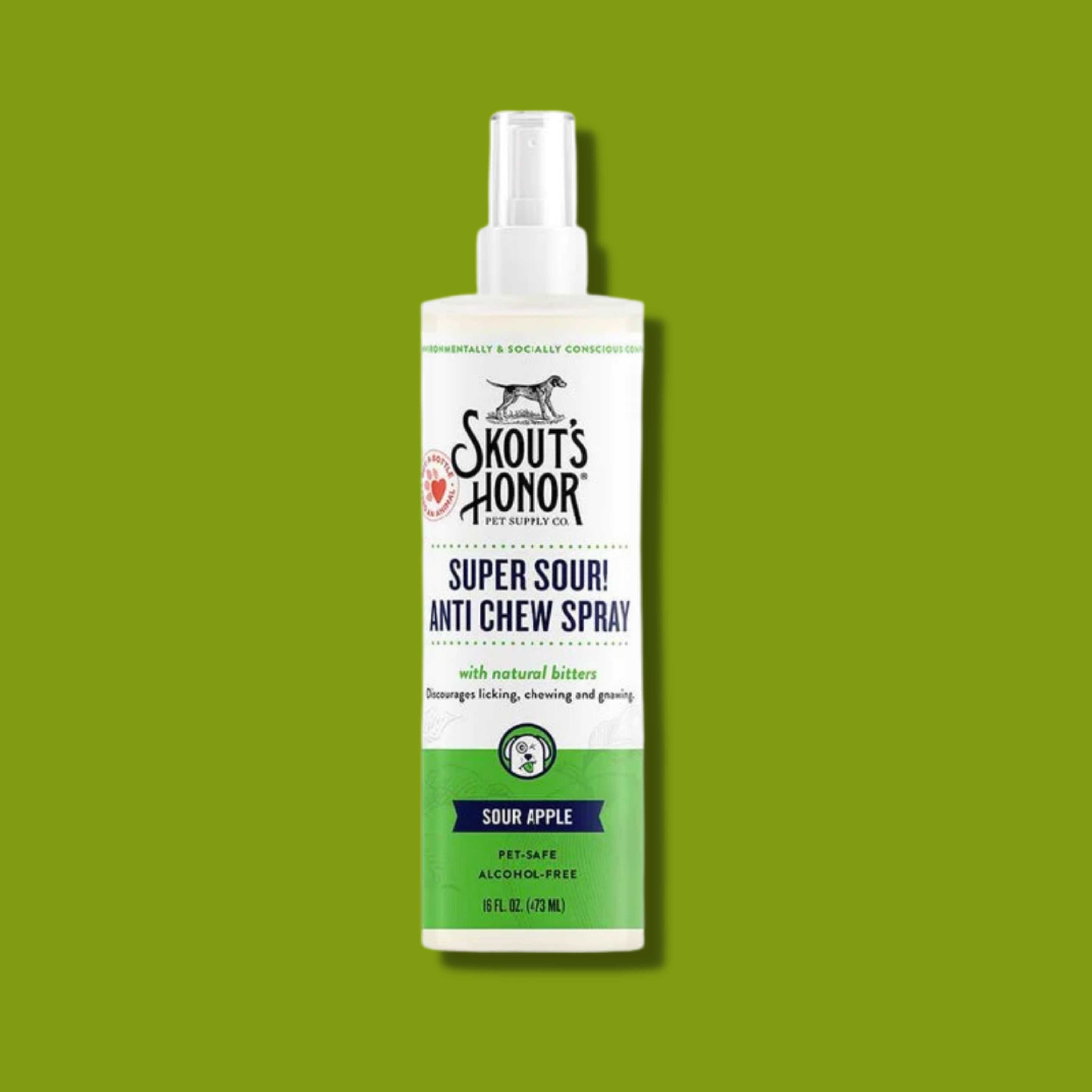 Skout's Honor Super Sour! Anti Chew Spray 8oz.
