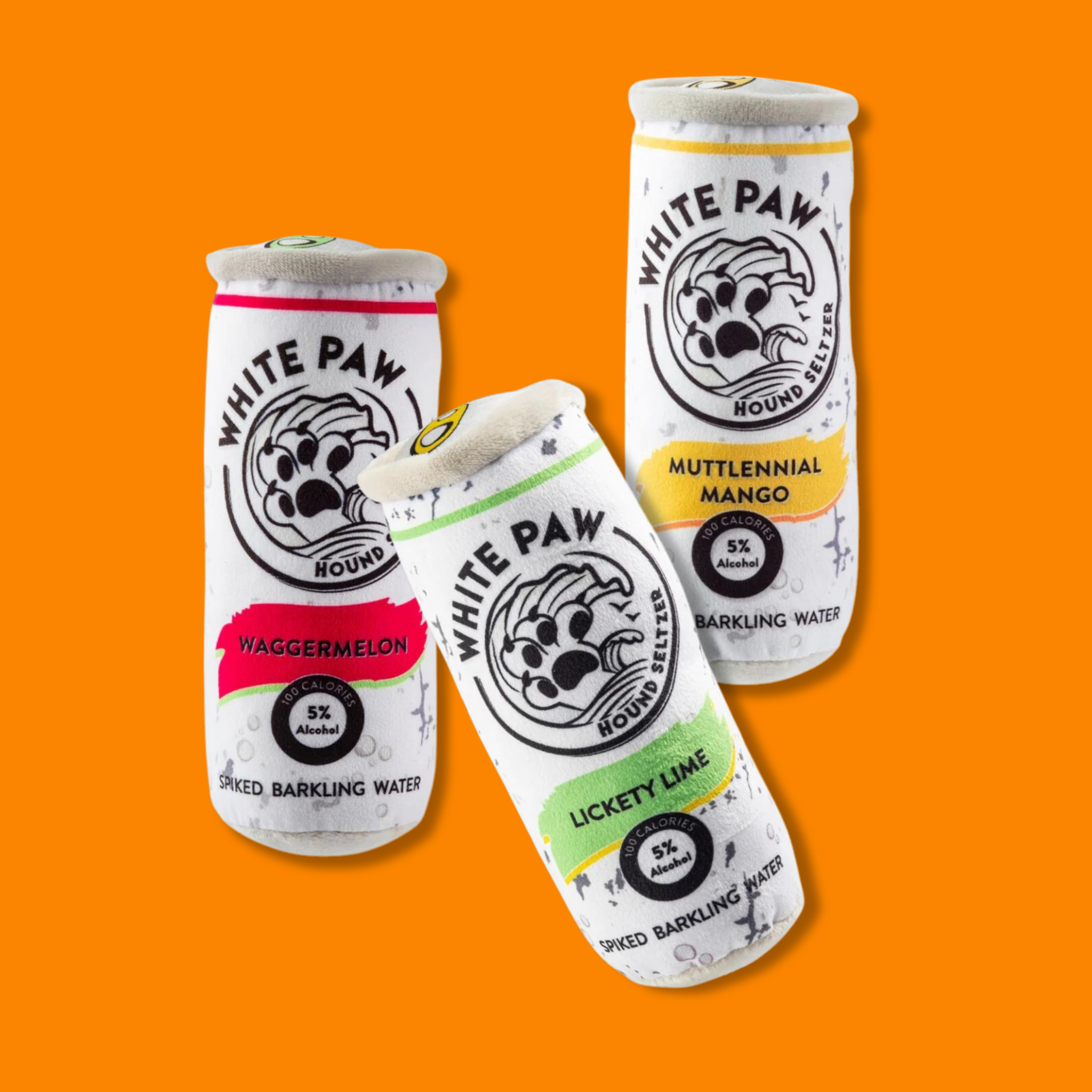 Haute Diggity Dog White Paw Dog Toy