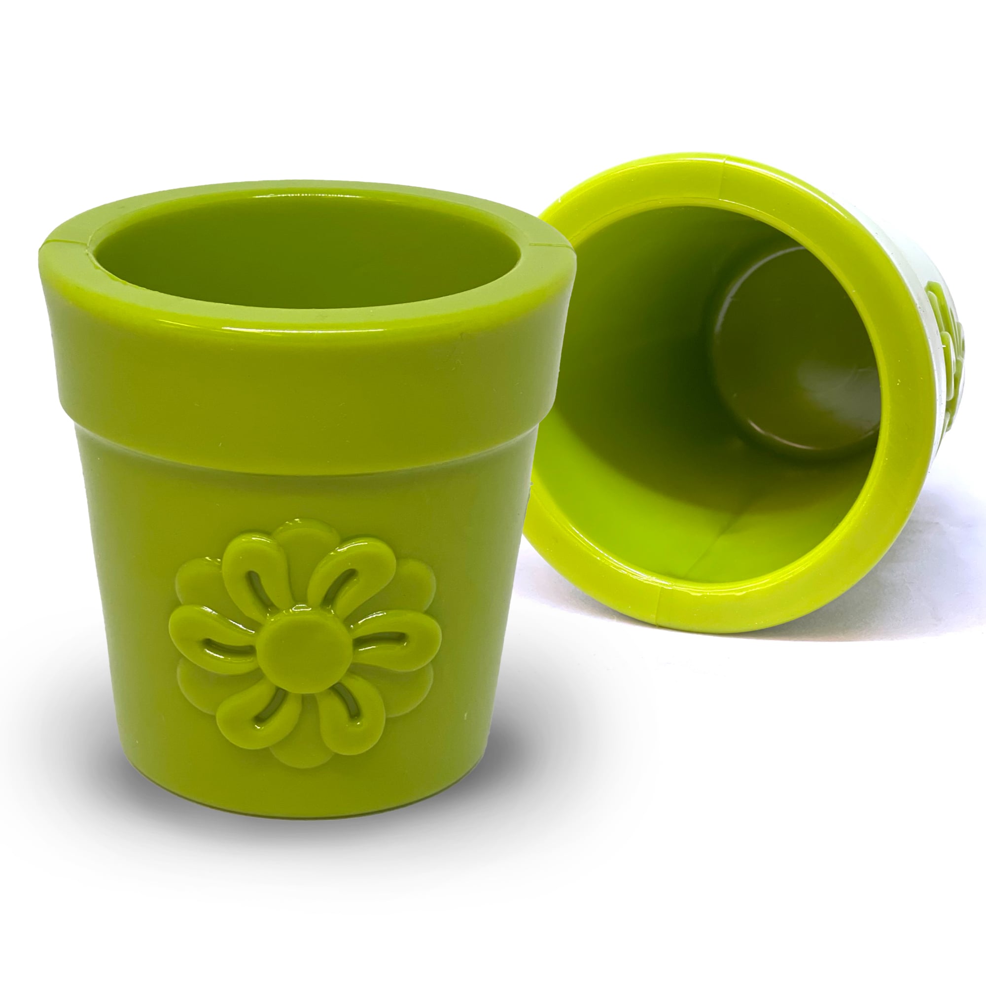 Soda Pup Flower Pot Dog Toy