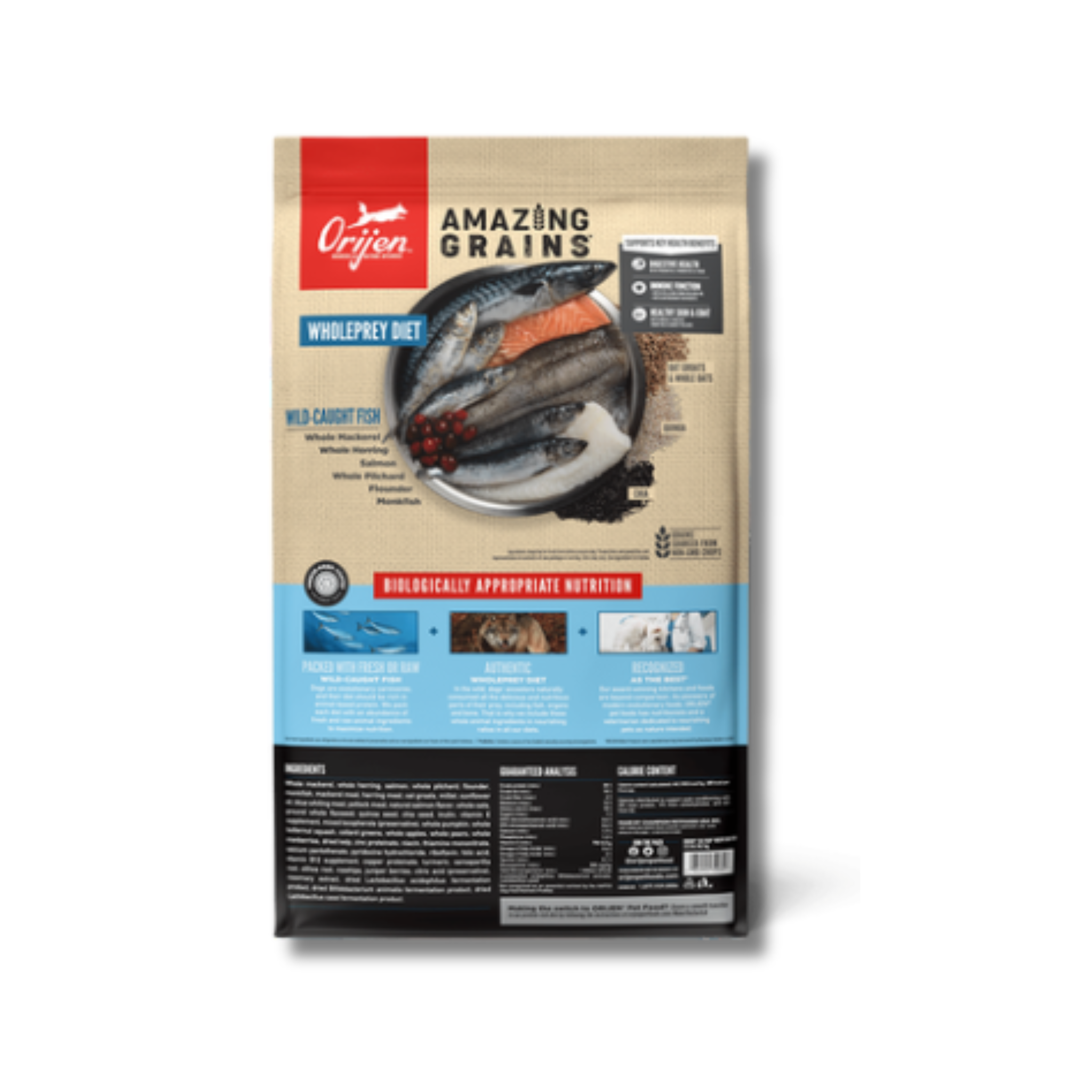 Orijen Amazing Grains Six Fish Dry Food