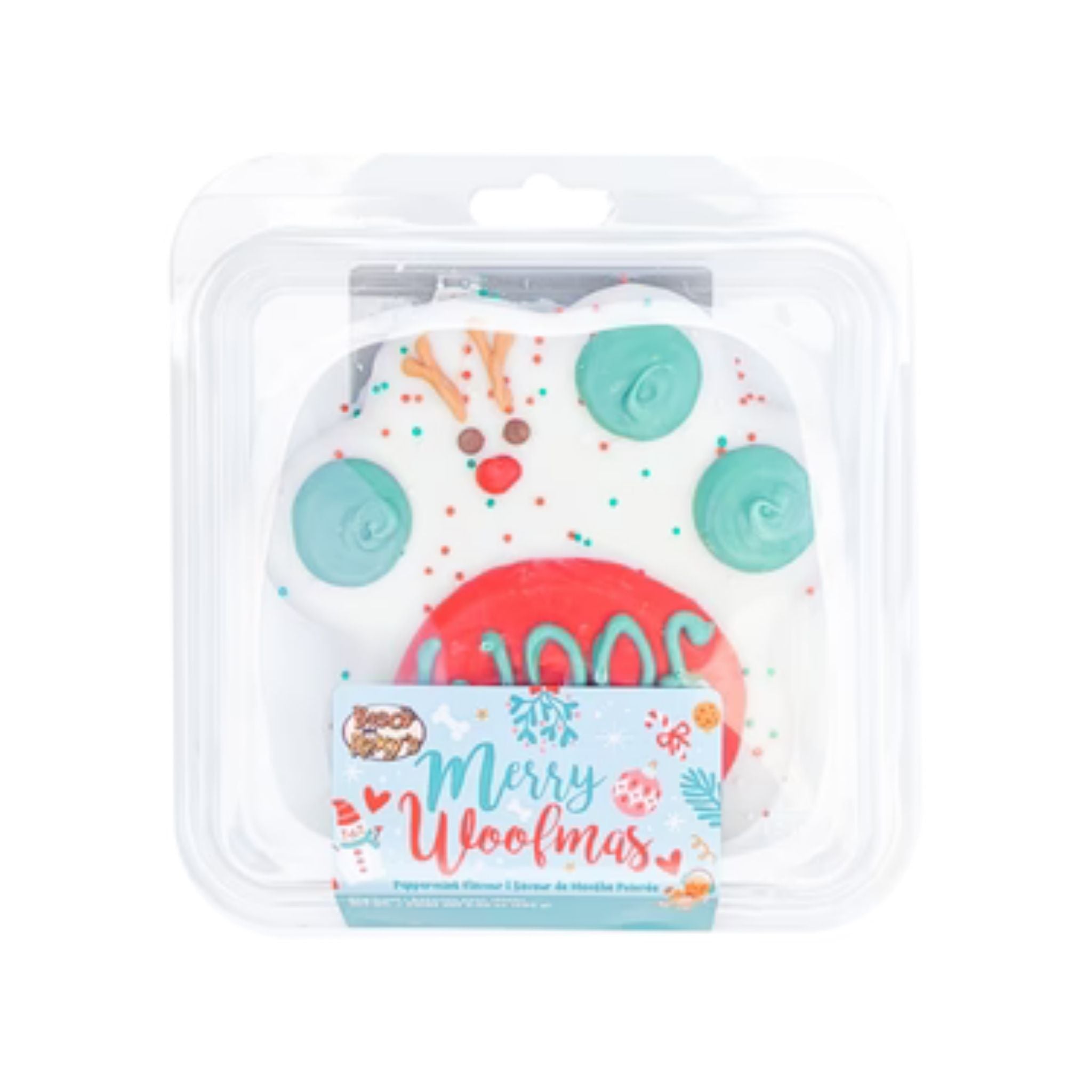 Bosco & Roxy's Merry Woofmas Holiday Paw Cookie