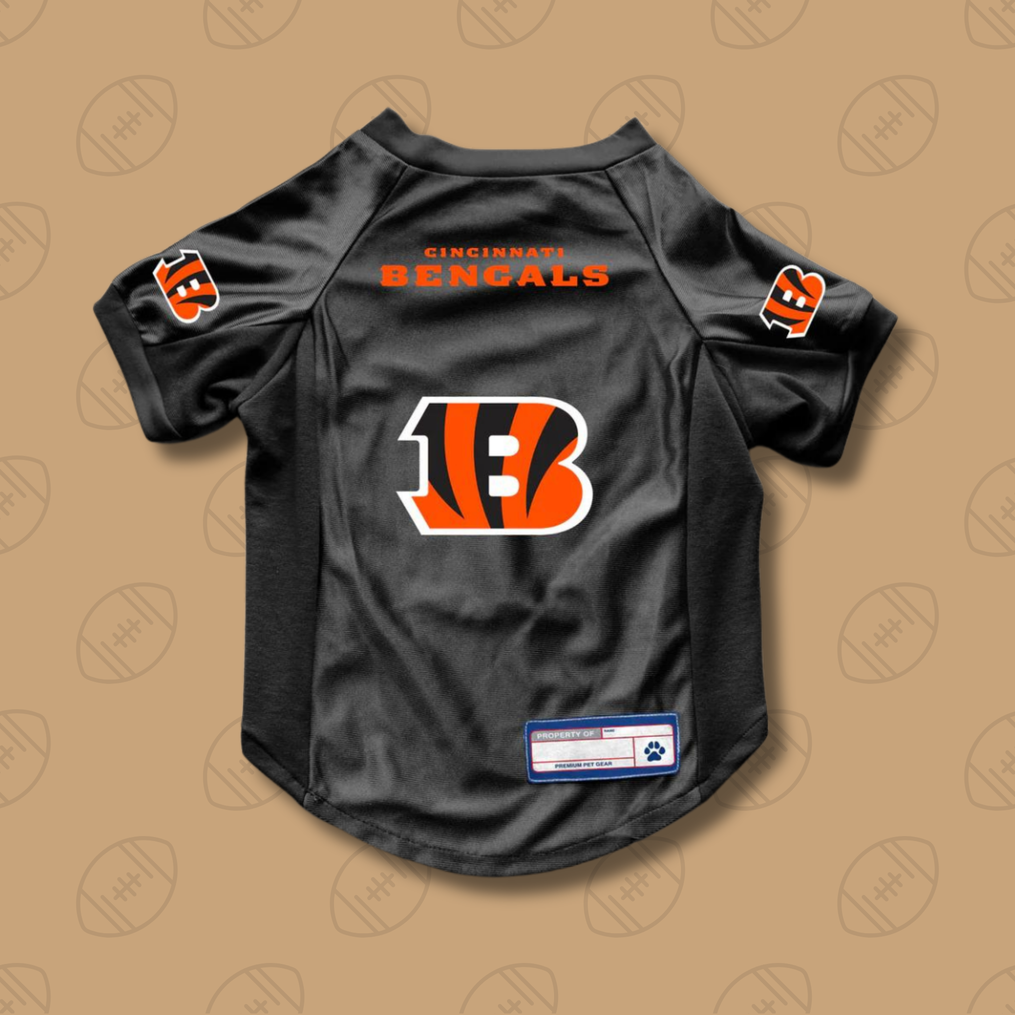 Little Earth Cincinnati Bengals Pet Stretch Jersey