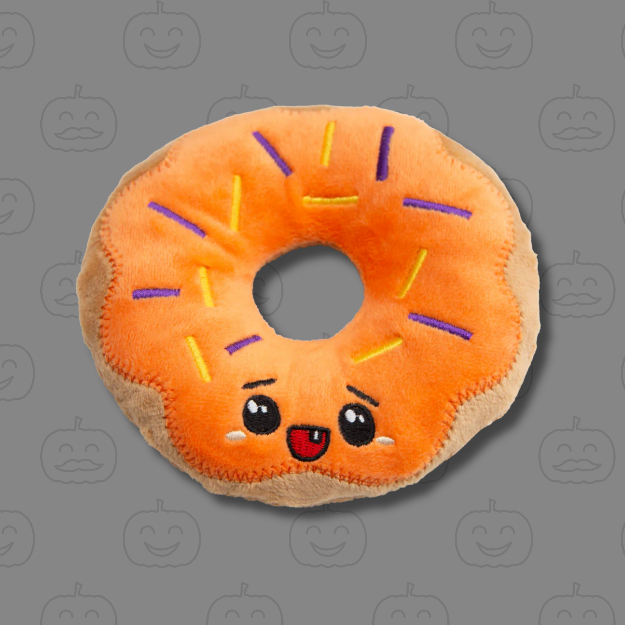 Snug Arooz Spooky Halloween Donut Plush Dog Toy