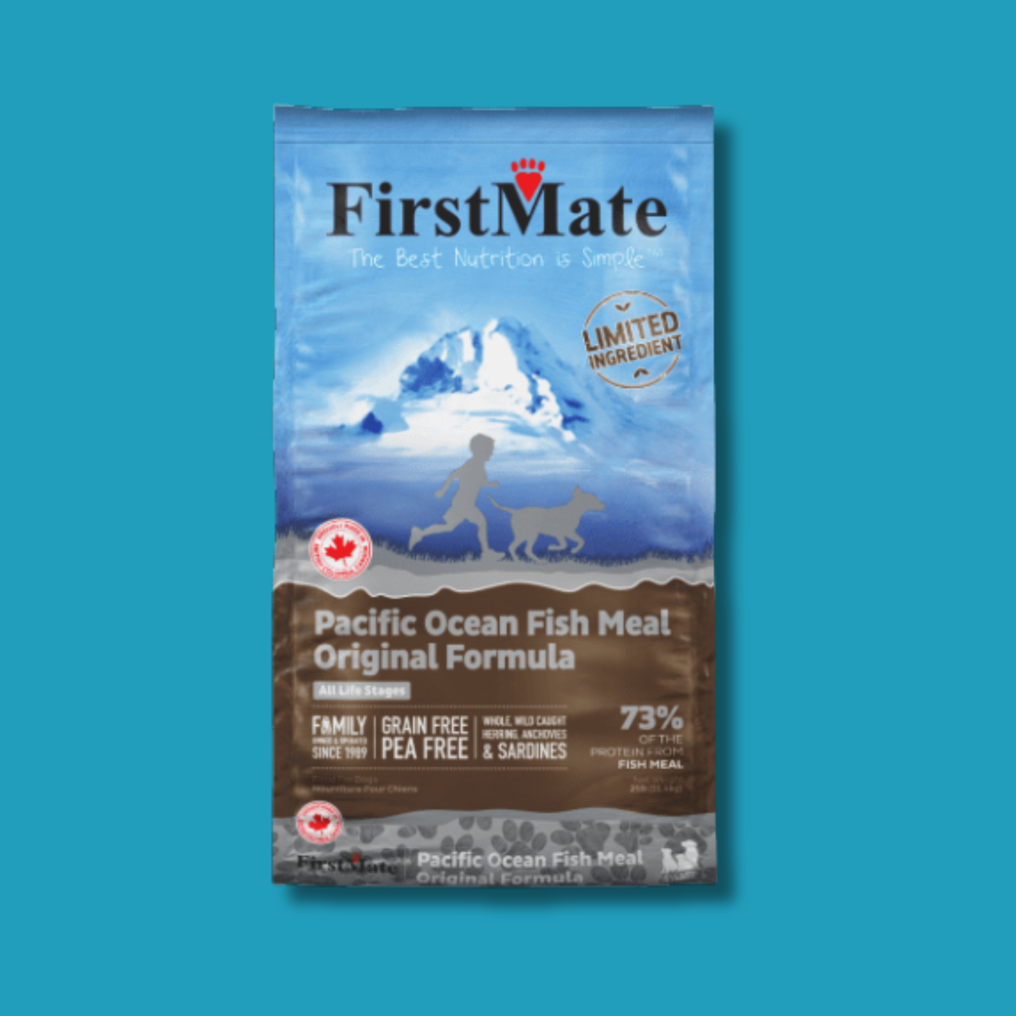 First Mate Limited Ingredient Pacific Ocean Fish Meal Dry Dog Food